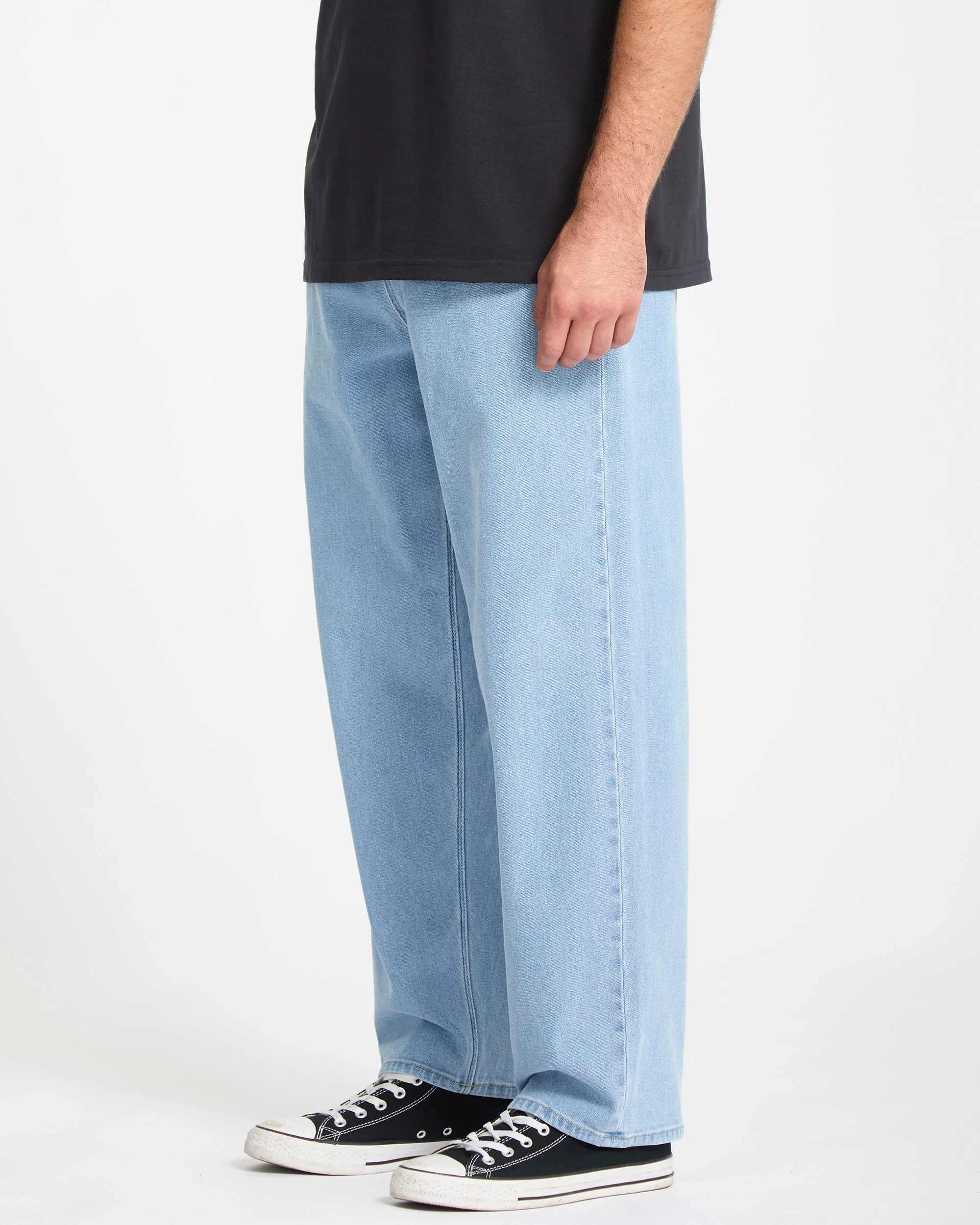 Pantalon À Taille Élastique Freazy Loose - Blueprint - Image 5
