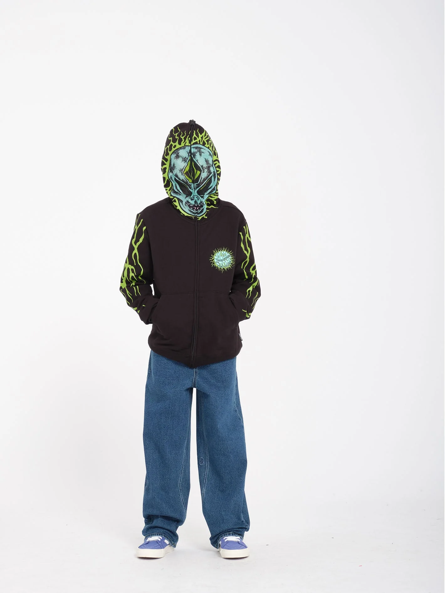 Jean Freazy Loose - WASHED BLUE - (ENFANT) - Image 3