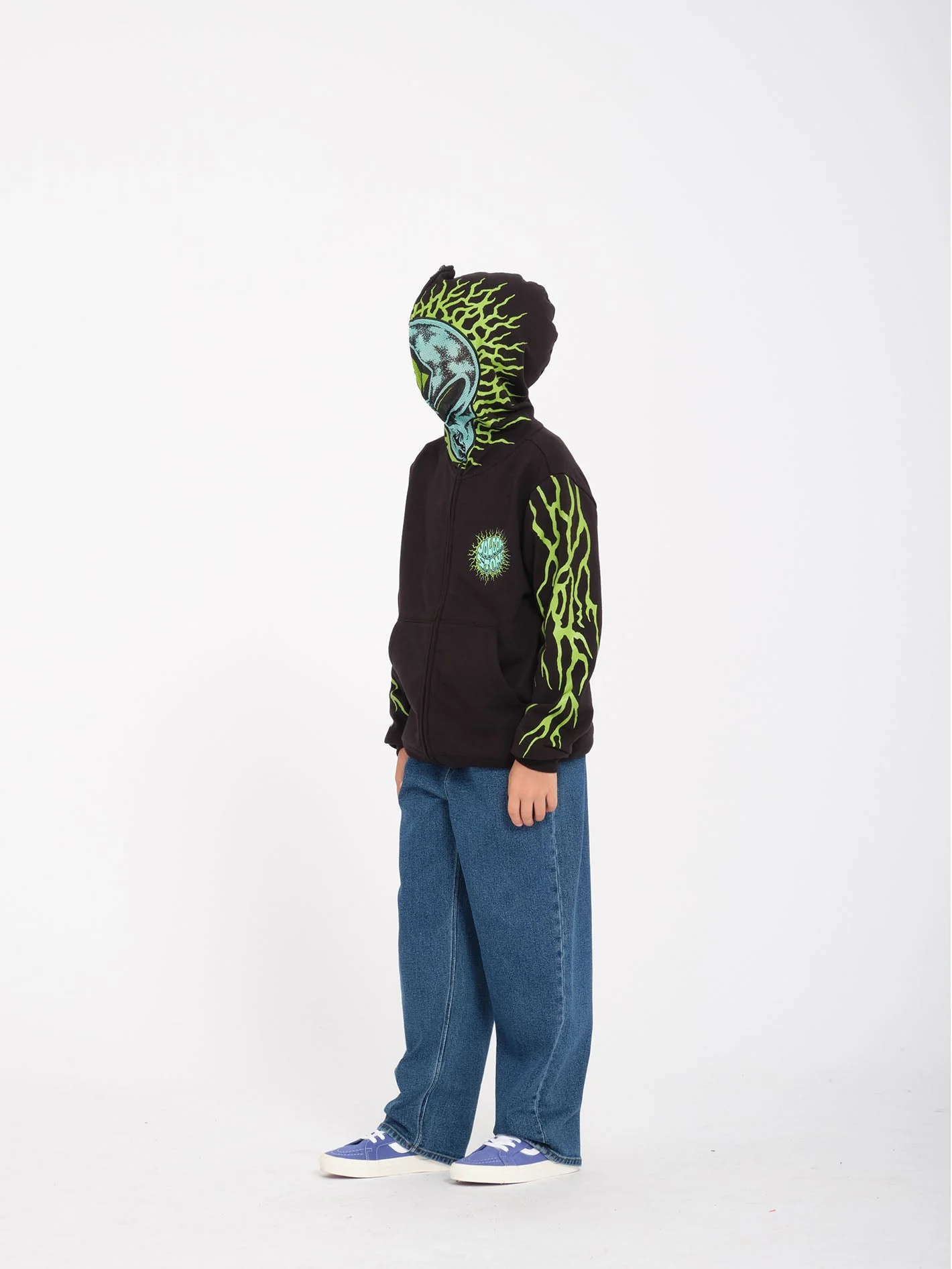 Jean Freazy Loose - WASHED BLUE - (ENFANT) - Image 4