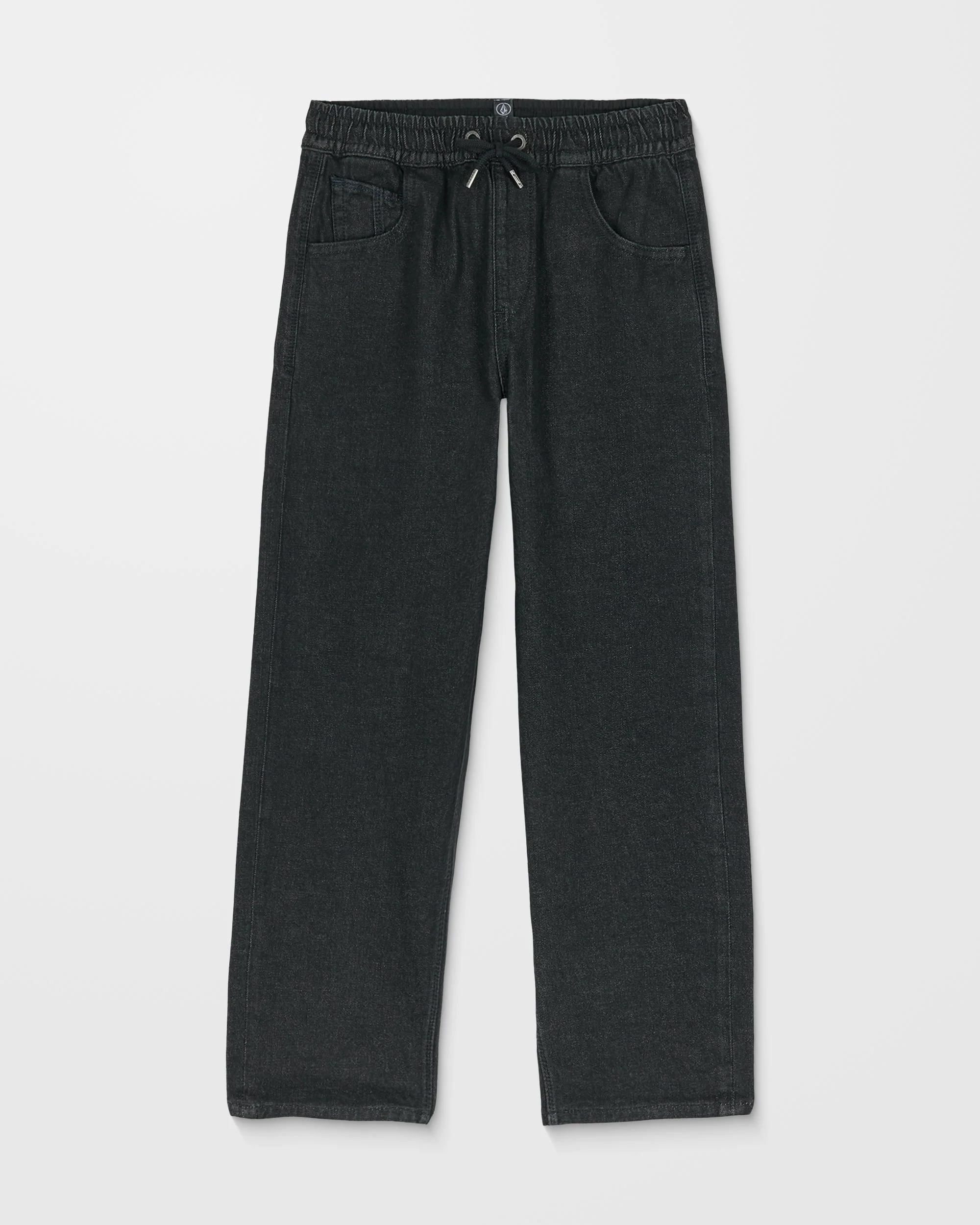 Pantalon À Taille Élastique Freazy Loose - Black Wash - (ENFANT)