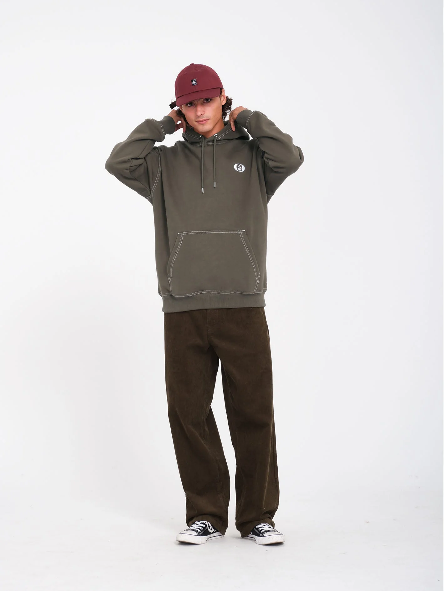 Pantalon Freazy Loose - DARK BROWN - Image 2