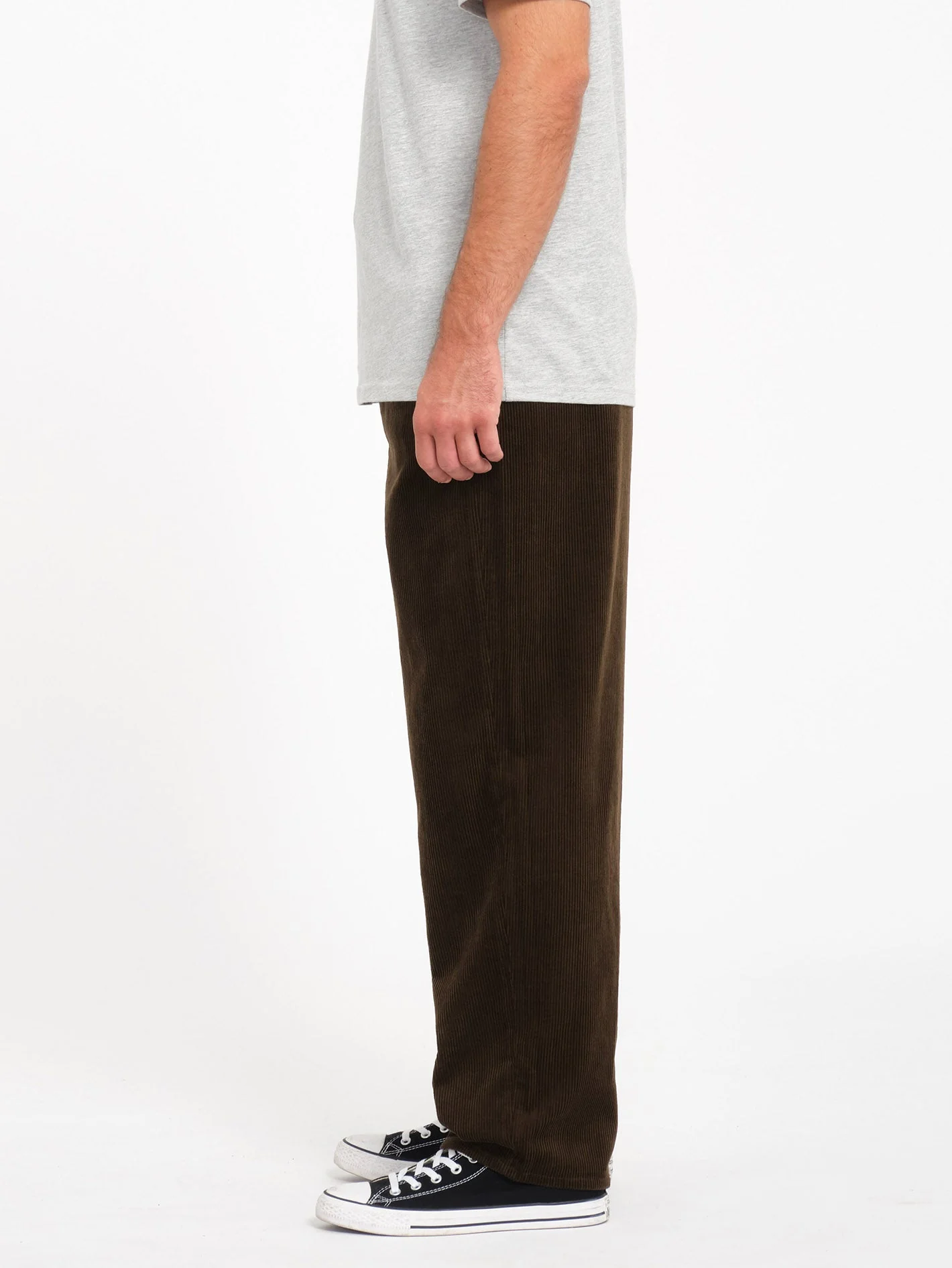 Pantalon Freazy Loose - DARK BROWN - Image 4