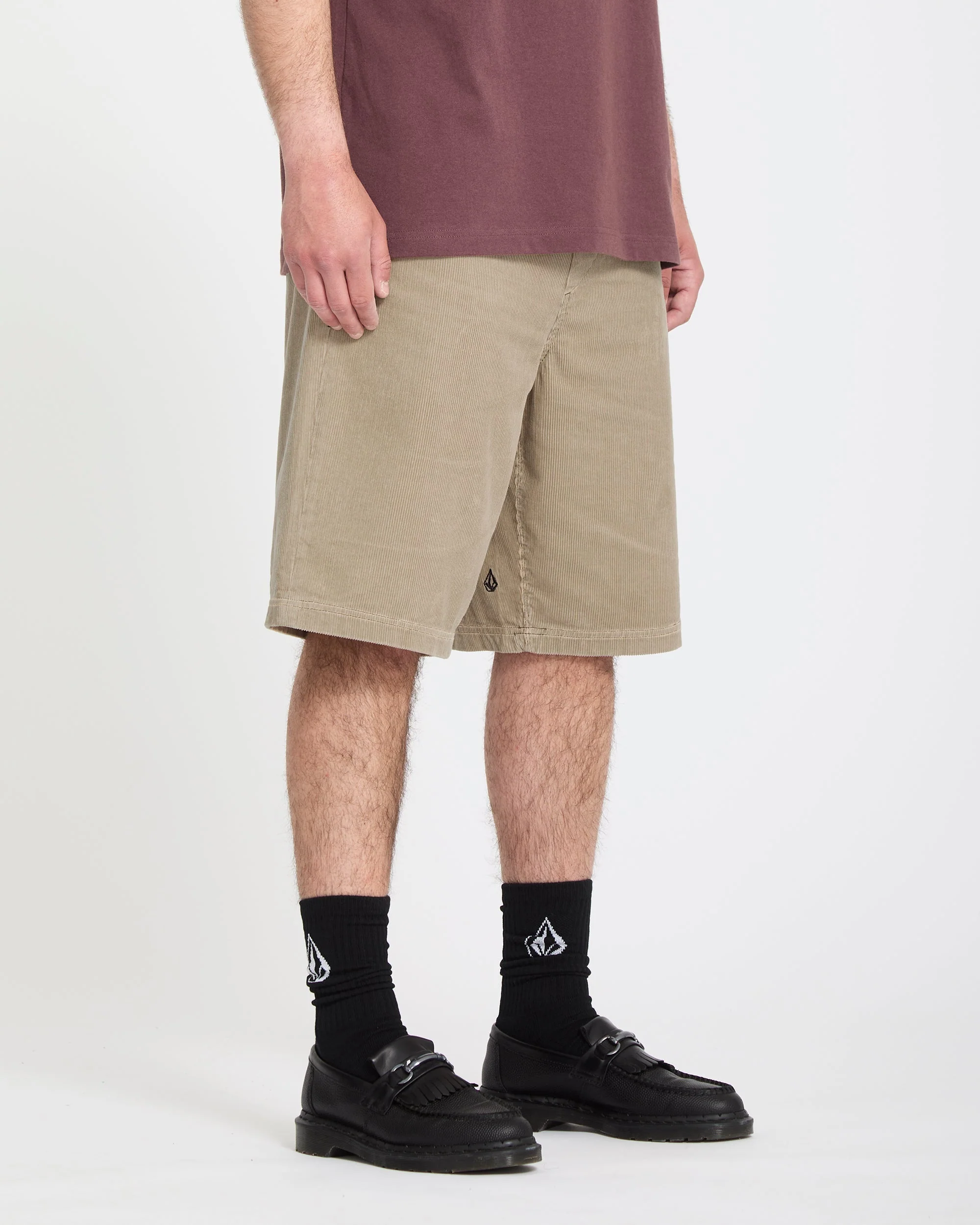 Short Freazy Loose 22" - Light Khaki - Image 3