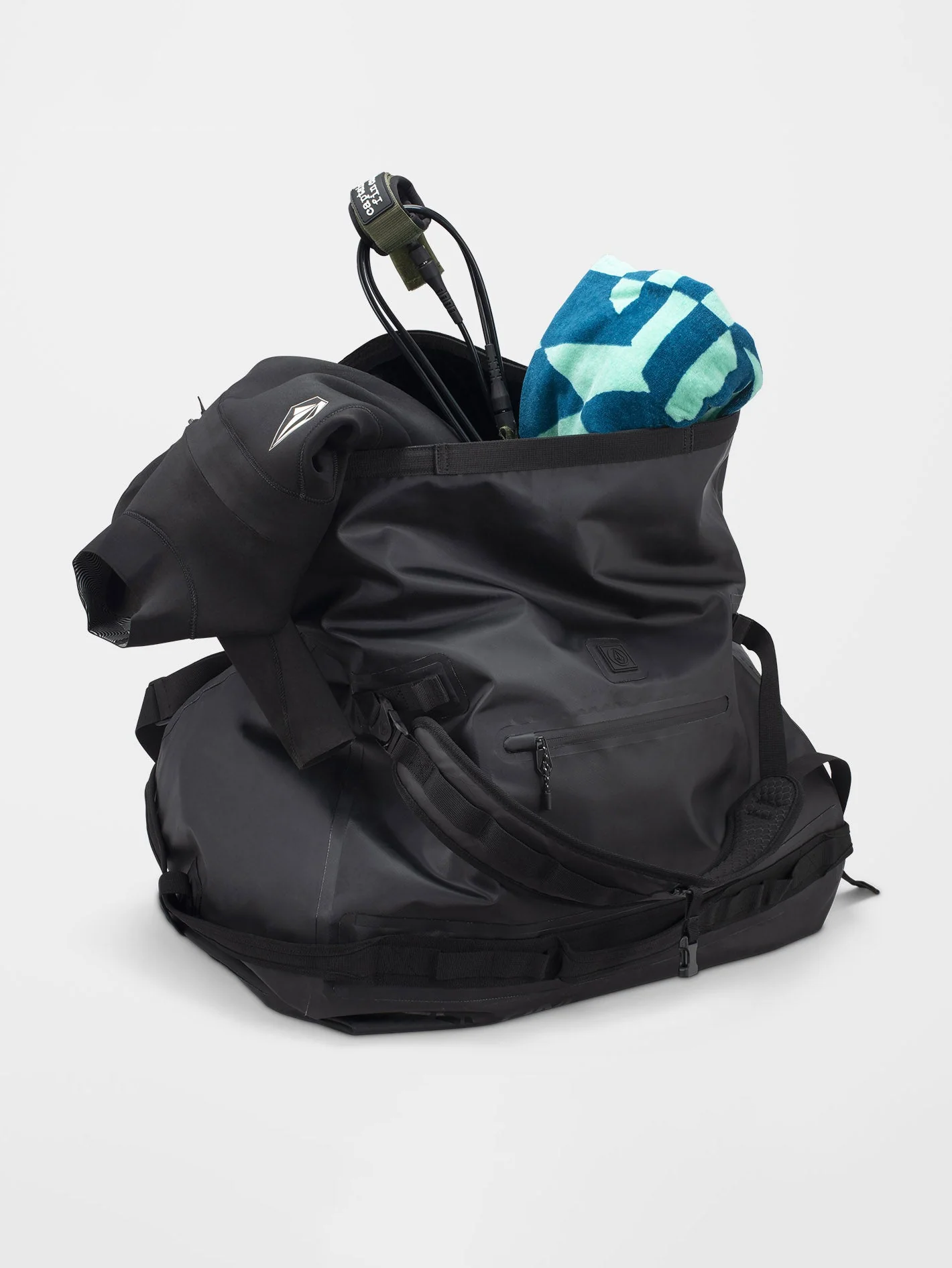Sac de voyage Roll-top Frequency - BLACK - Image 4