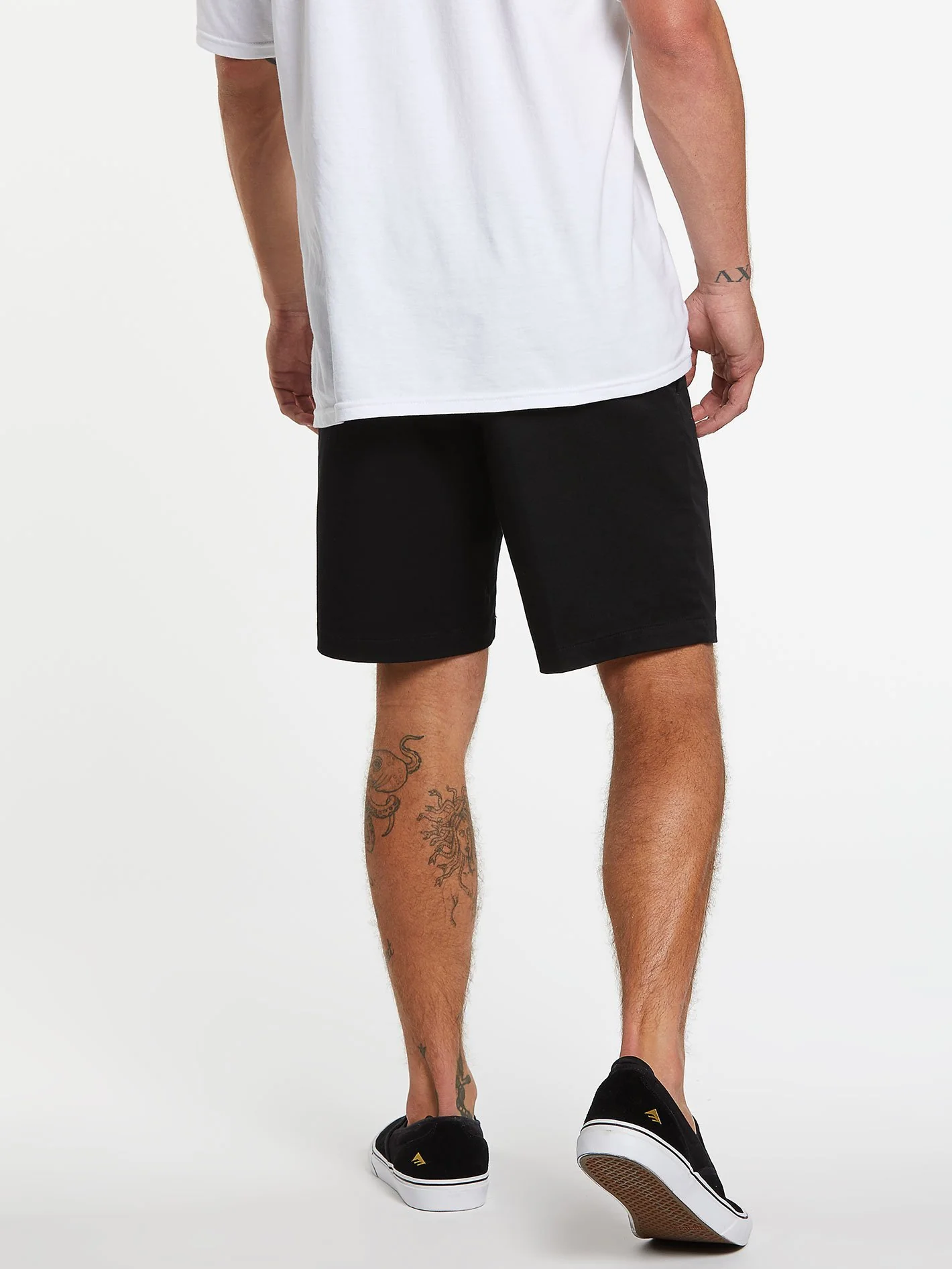 Short Frickin Elasticated waist 19" - BLACK - Image 2