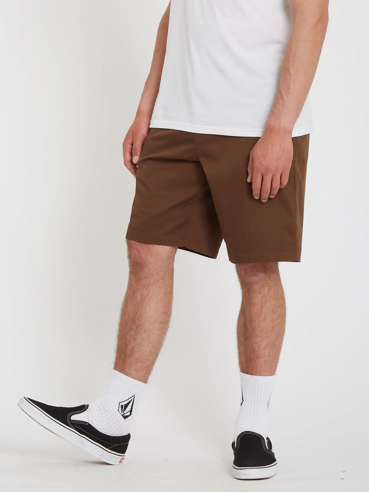 Short Frickin Elasticated waist 19" - DARK EARTH - Image 3