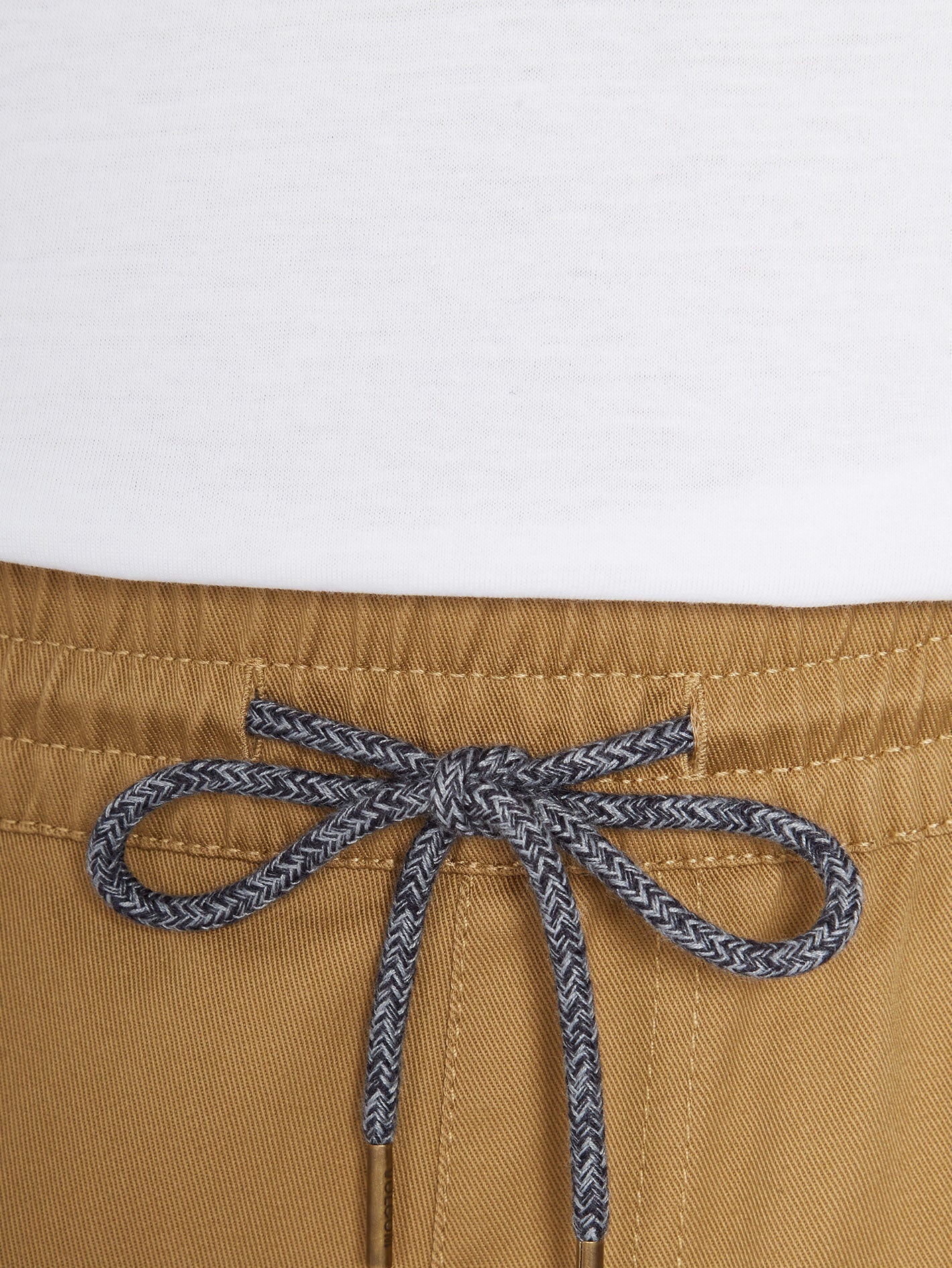 Short Frickin à taille élastique 19" - DARK KHAKI - Image 3