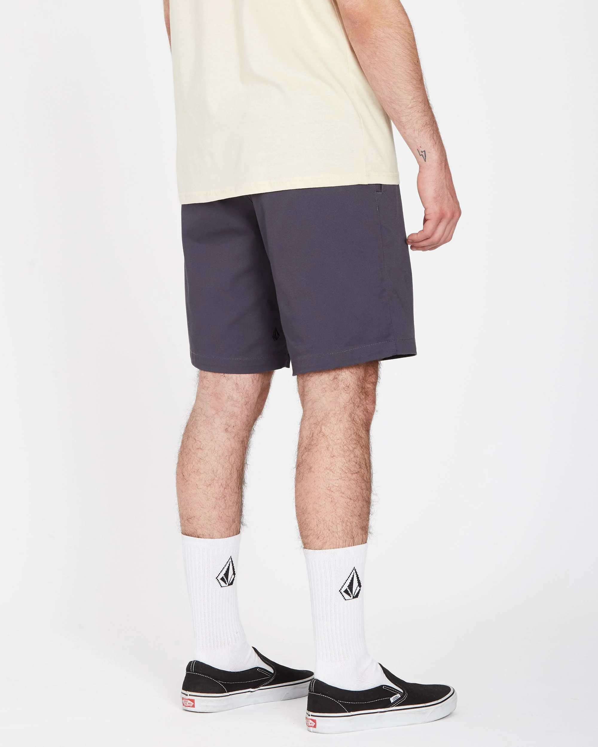 Short Frickin Elasticated Waist 19" - CHARCOAL - Image 2