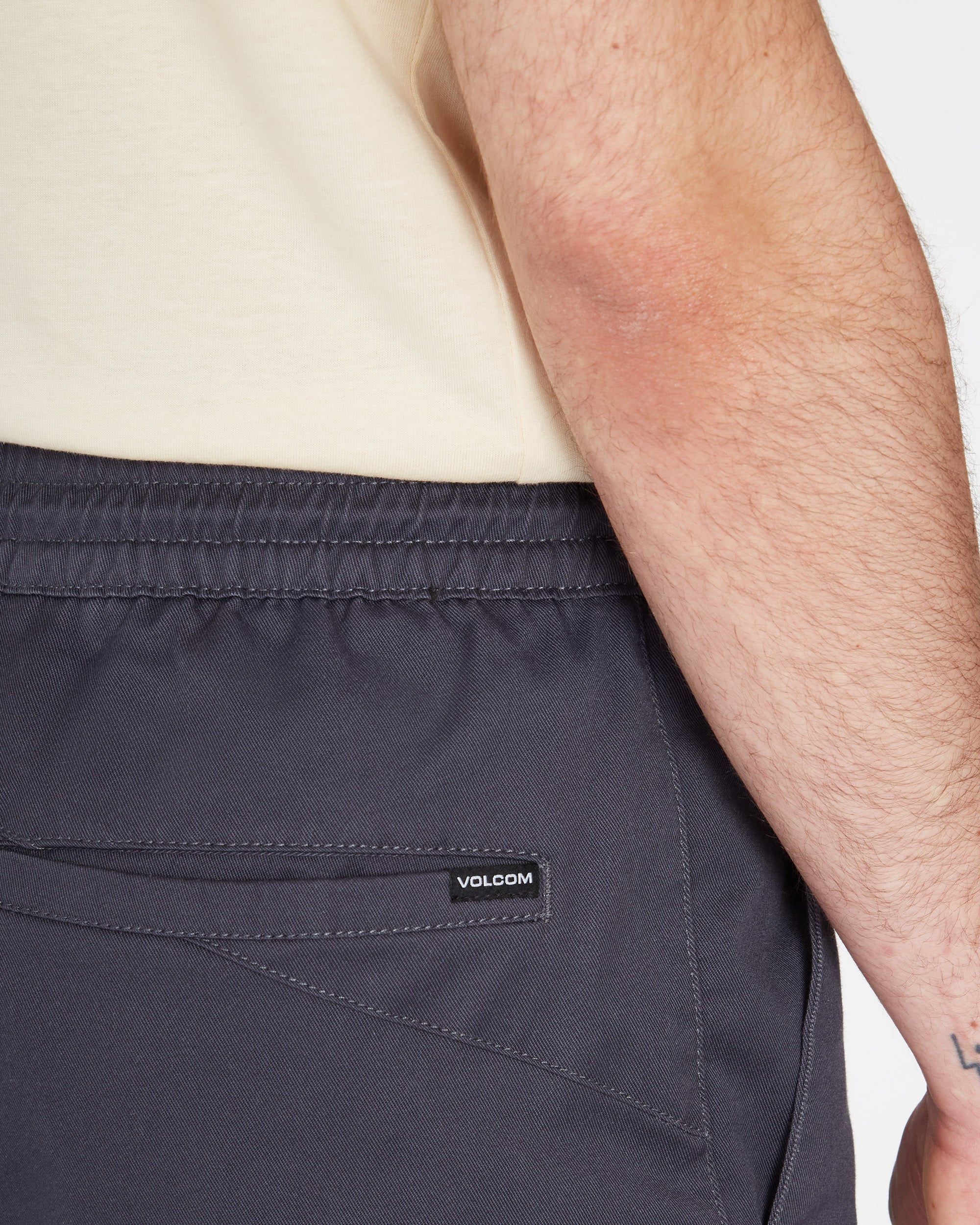 Short Frickin Elasticated Waist 19" - CHARCOAL - Image 4
