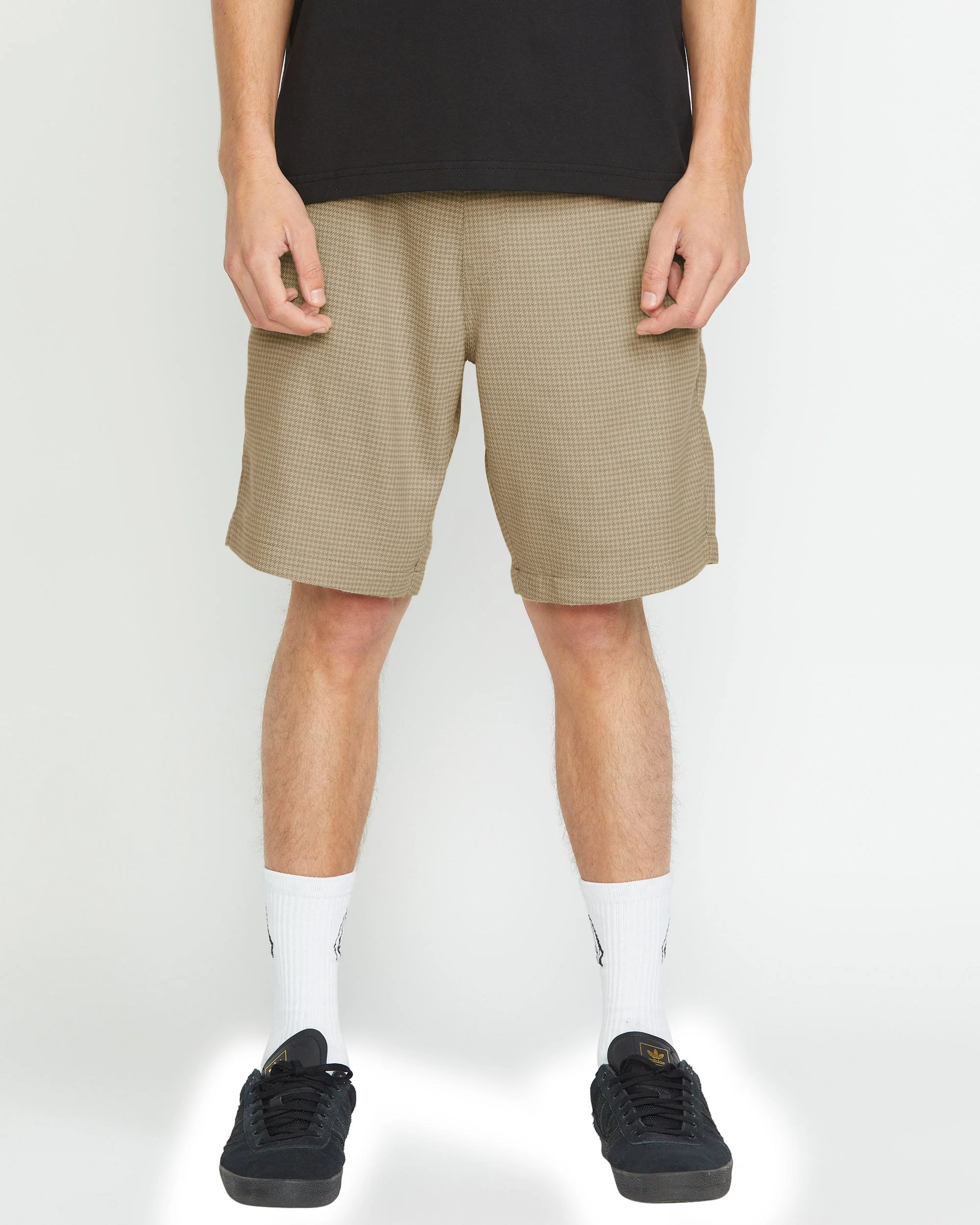 Short Frickin Elasticated Waist 19" - LIGHT KHAKI