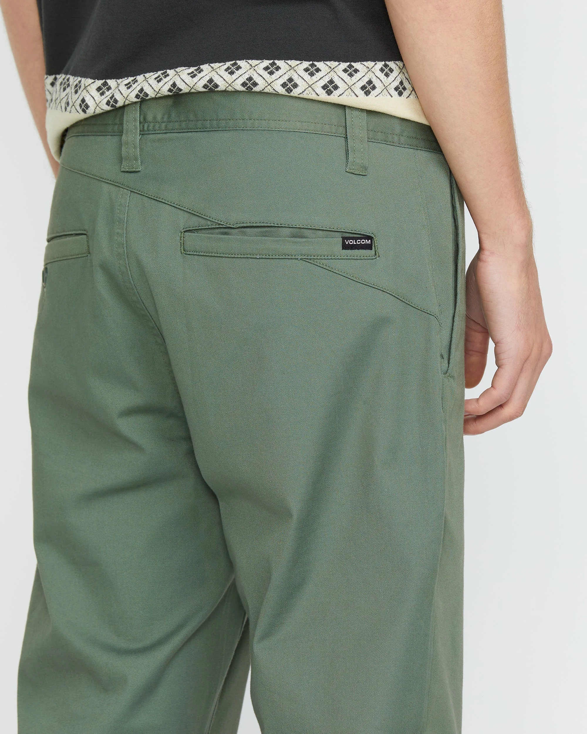 Pantalon Stretch Frickin Modern - LIGHT OLIVE - Image 4
