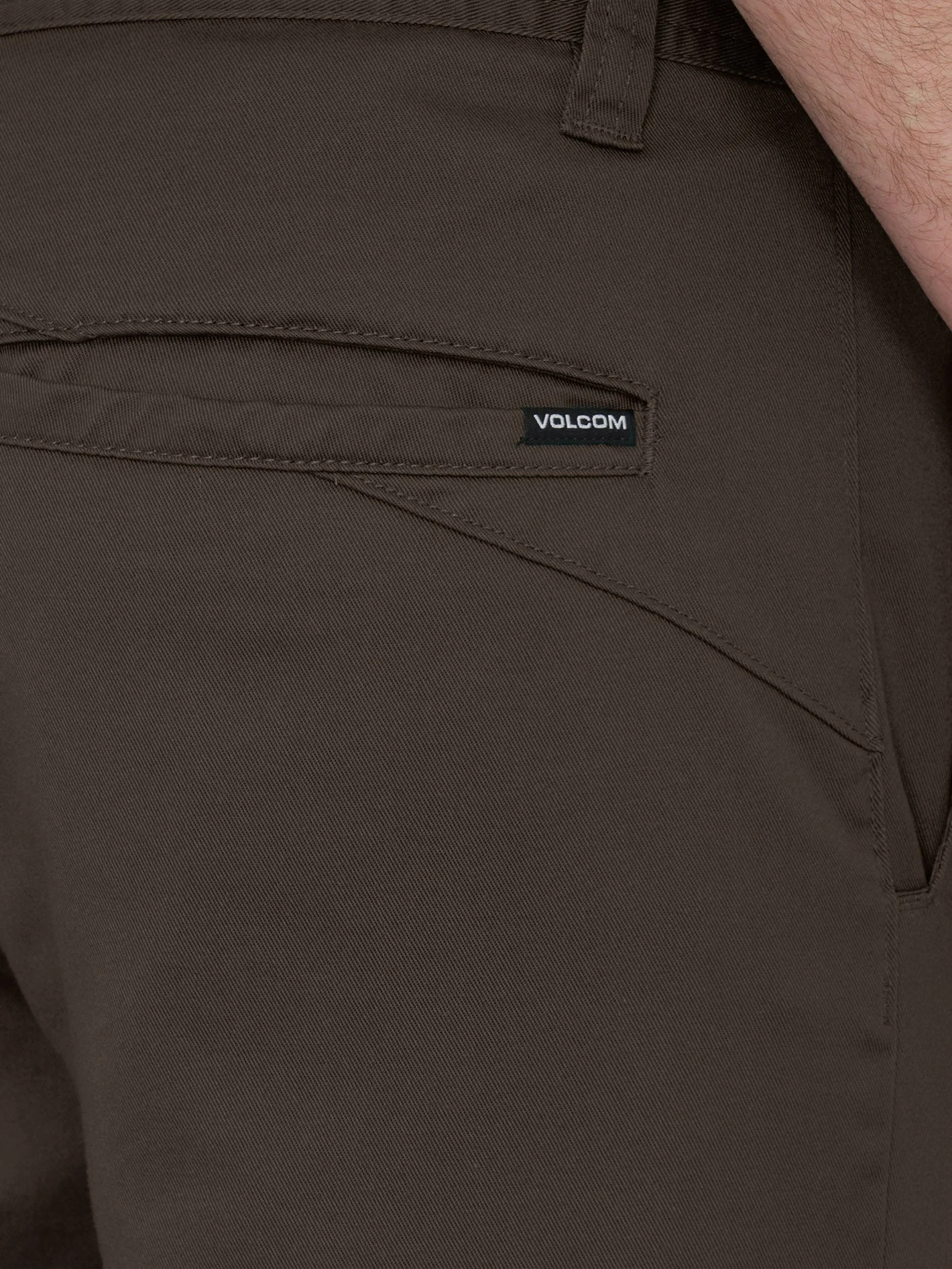 Pantalon Frickin Modern Stretch - DARK BROWN - Image 3