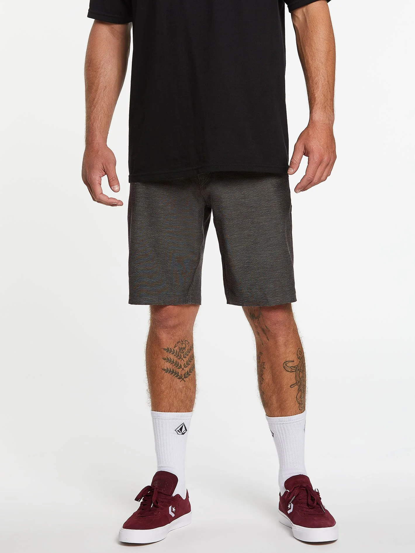 Short Hybride Frickin Surf'N'Turf Slub 20" - Black - Image 4