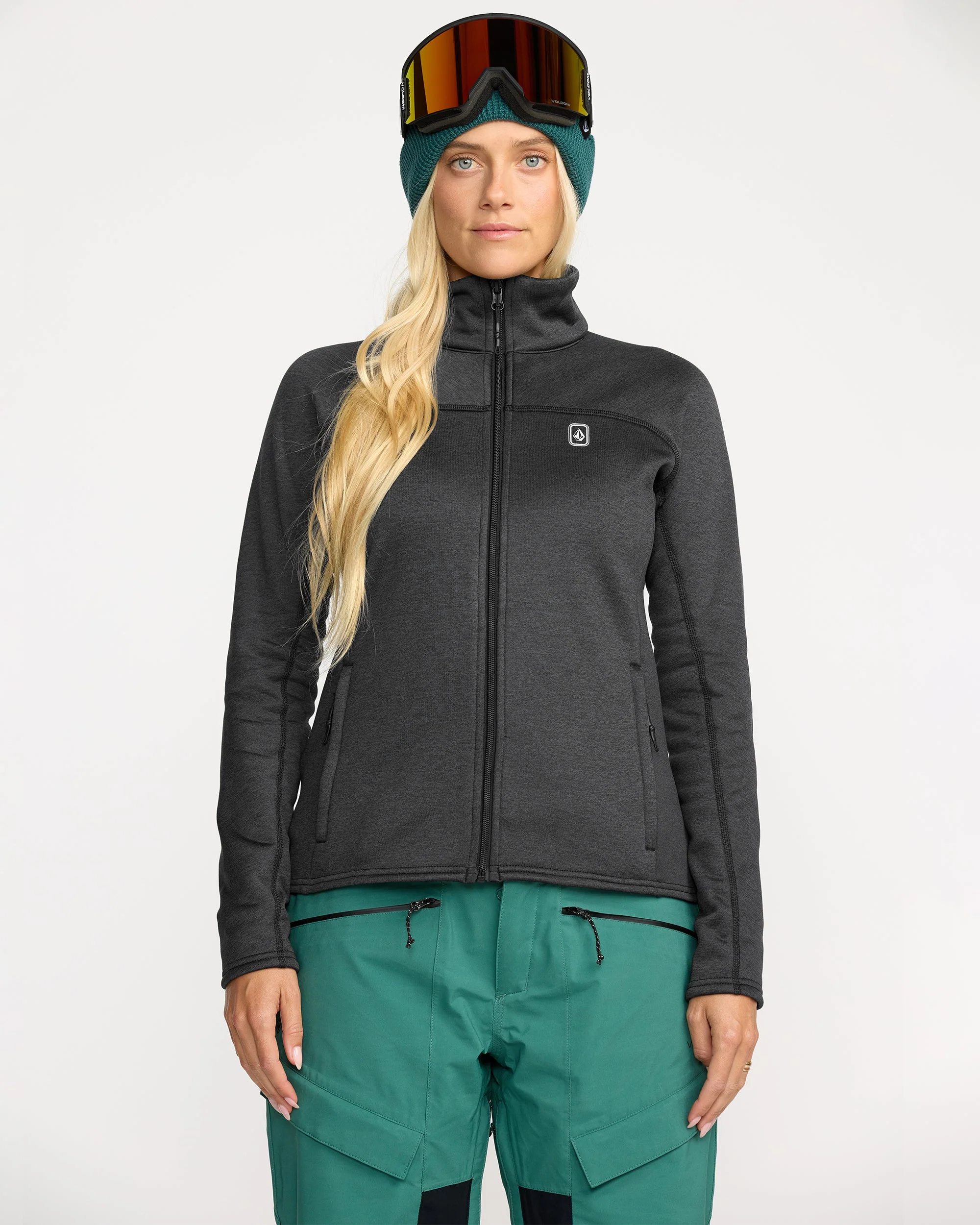 Sweat zippé Frostbyte Fleece - Black
