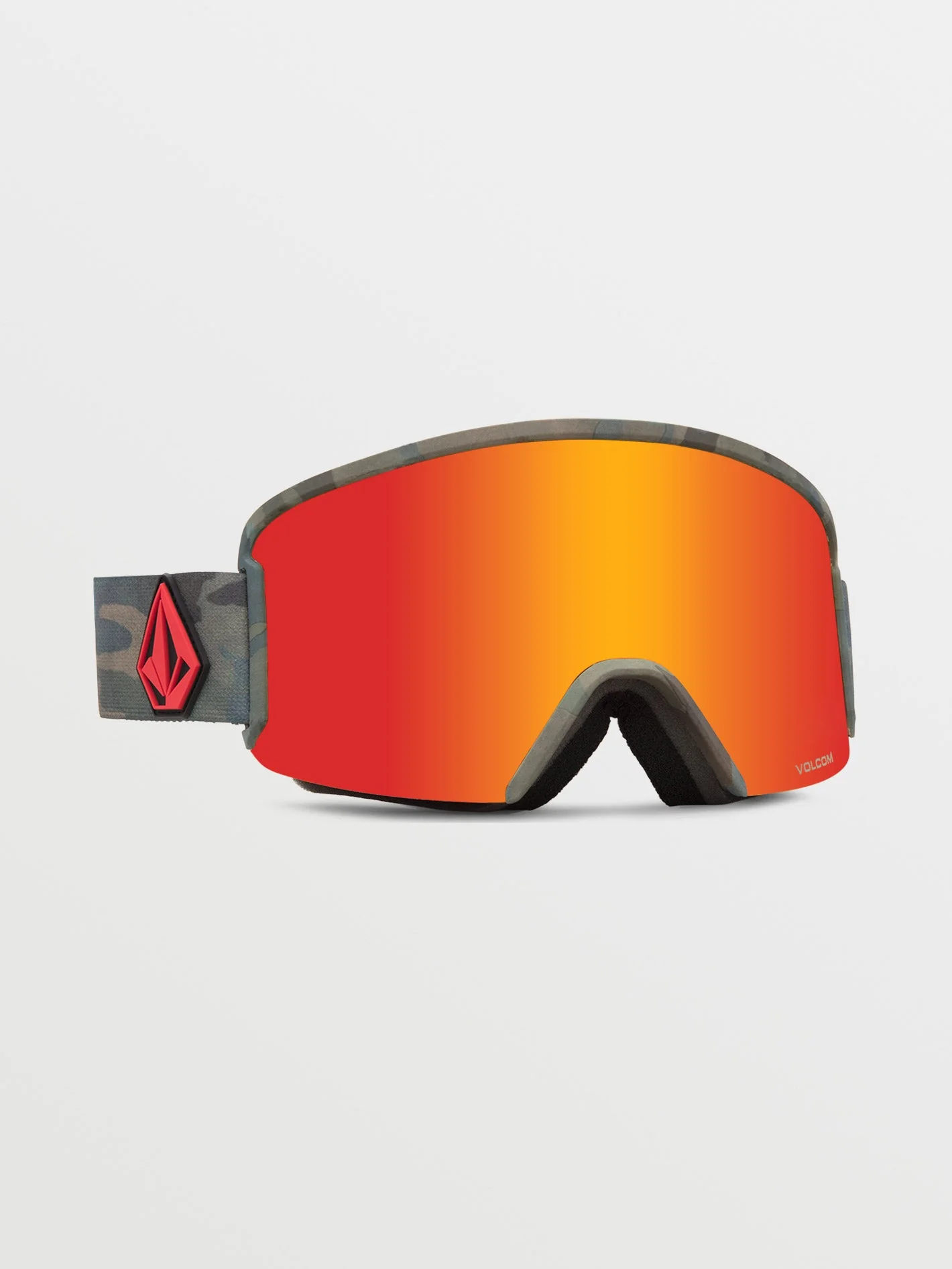 Masque de snow Cloudwash Camo (+ écran bonus Yellow Chrome) - RED CHROME - Image 2