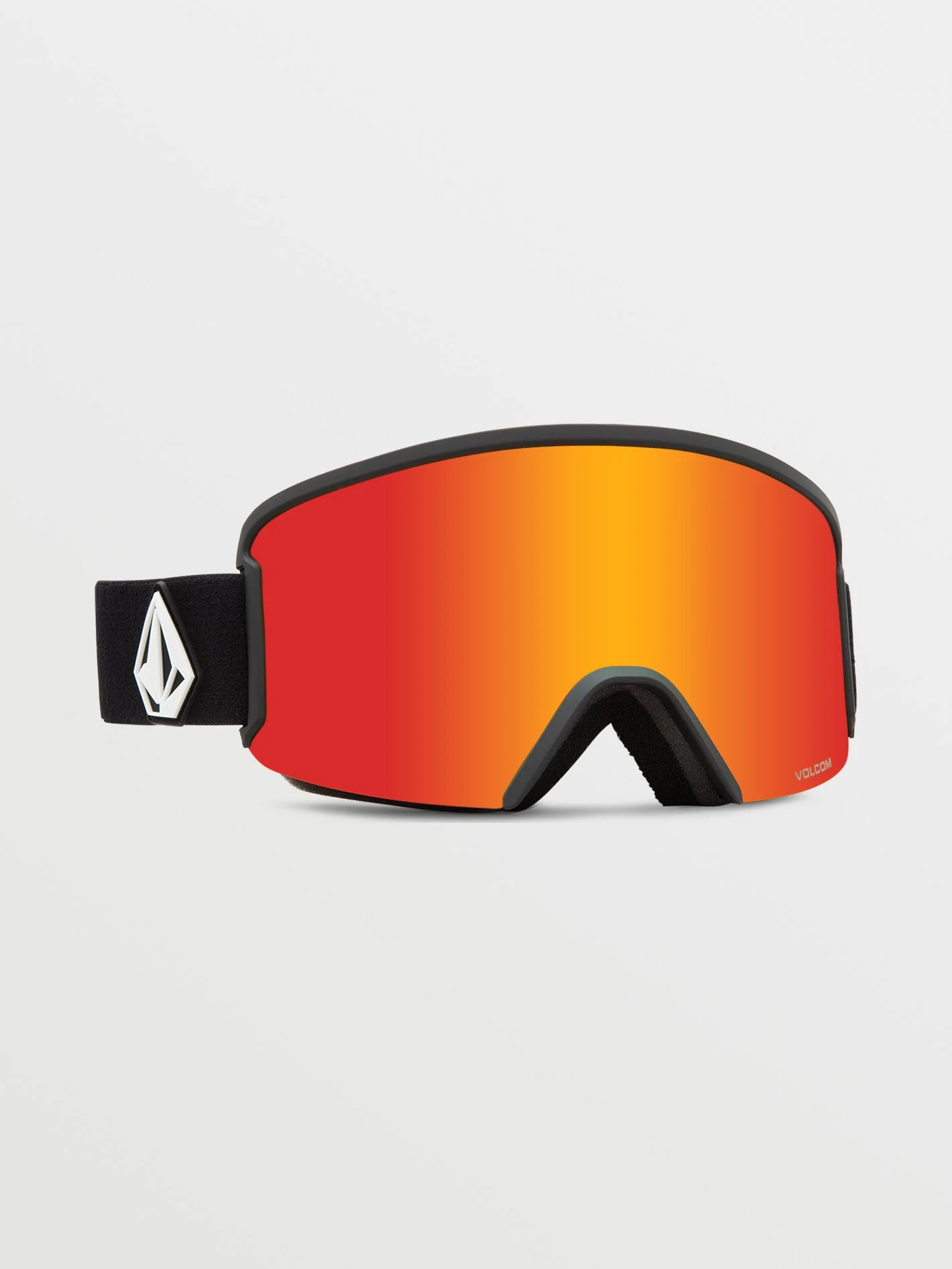 Masque de snow Garden Matte Black (+ écran bonus Yellow Chrome) - RED CHROME