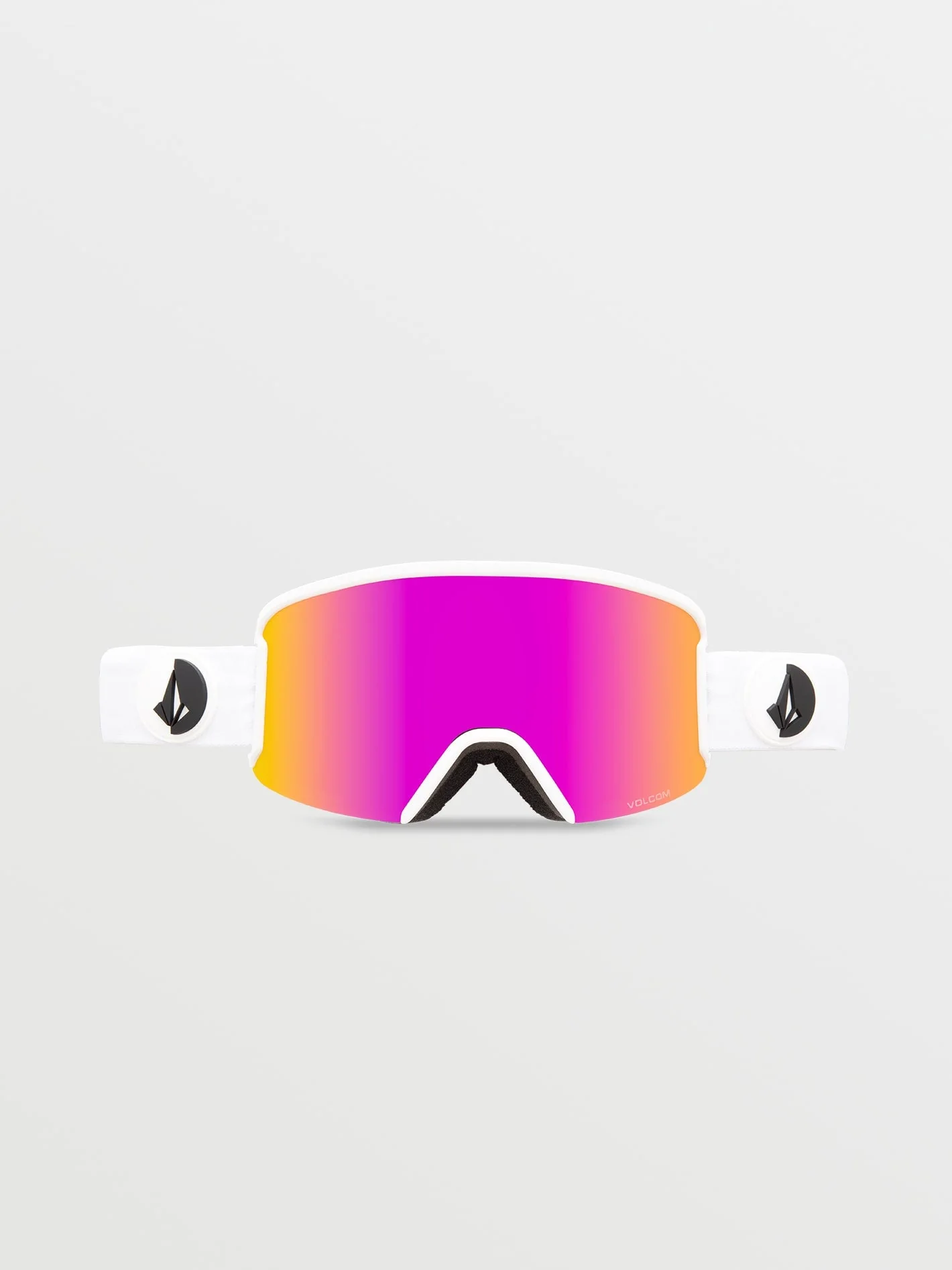 Masque de snow Garden Matte White - Pink Chrome