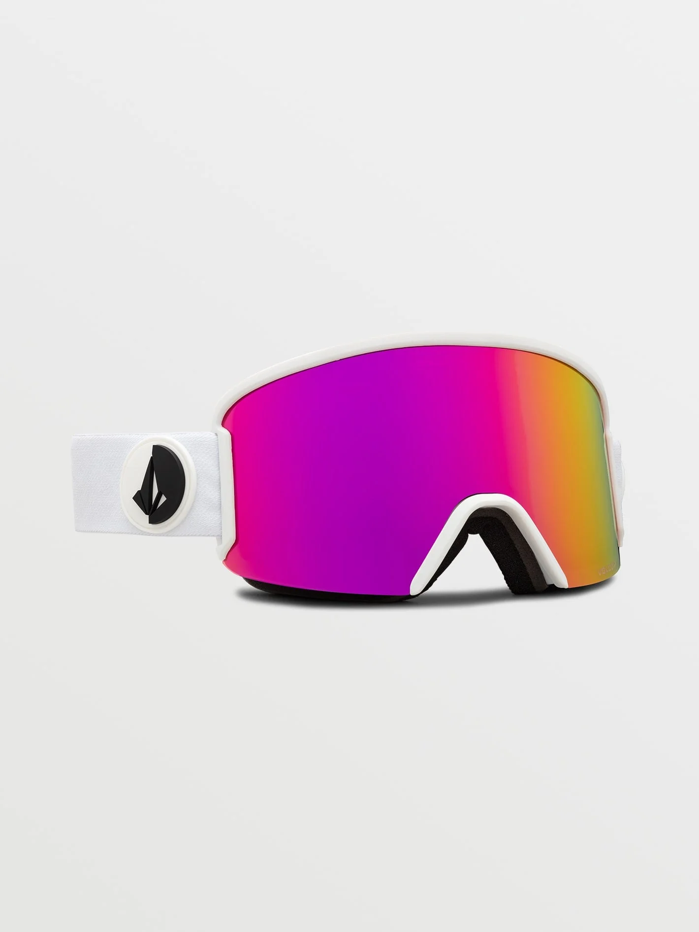 Masque de snow Garden Matte White - Pink Chrome - Image 3