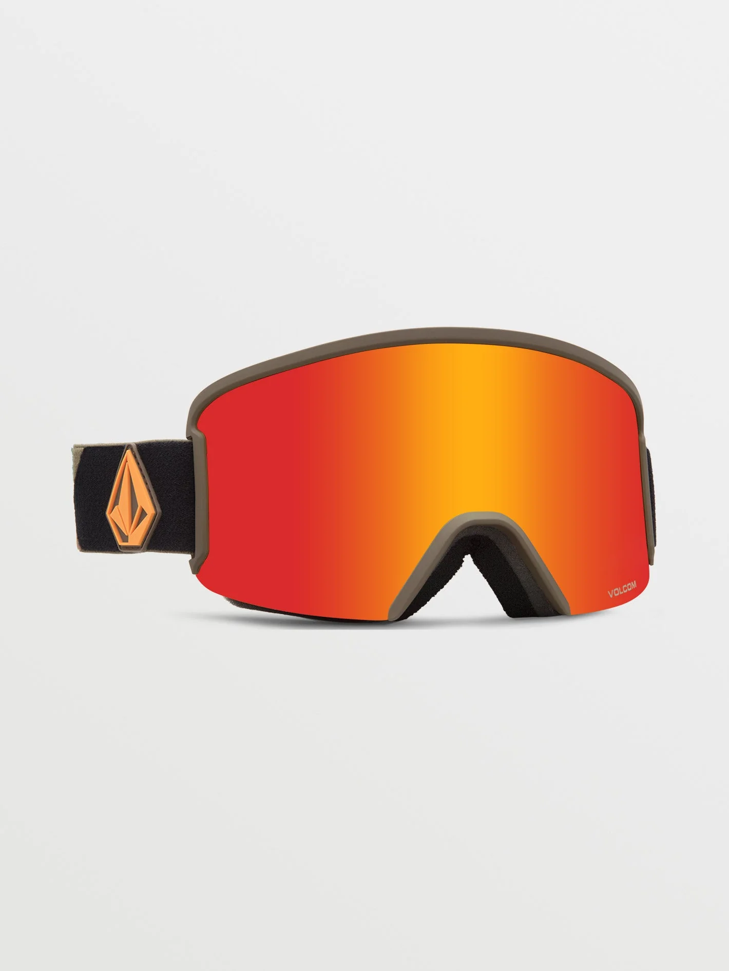 Masque de snow Garden Military/Gold (+ écran bonus Yellow Chrome) - RED CHROME