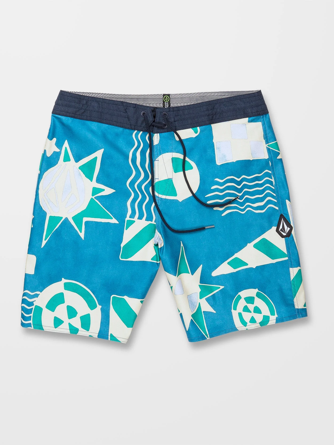 Boardshort Geo Stoney 19" - AGED INDIGO - Image 3
