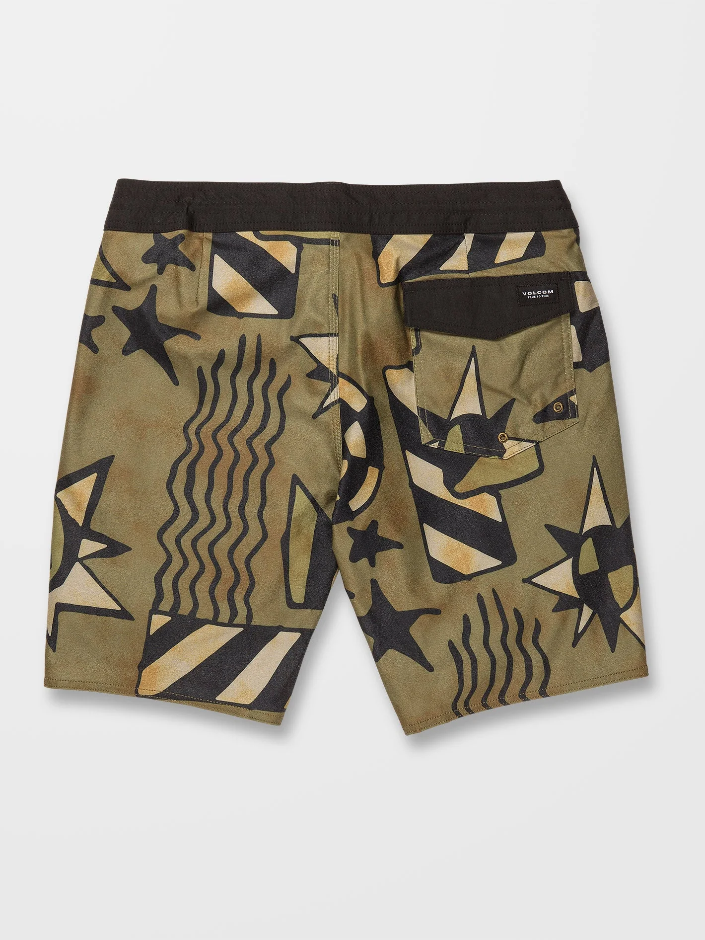 Boardshort Geo Stoney 19" - SERVICE GREEN - Image 4