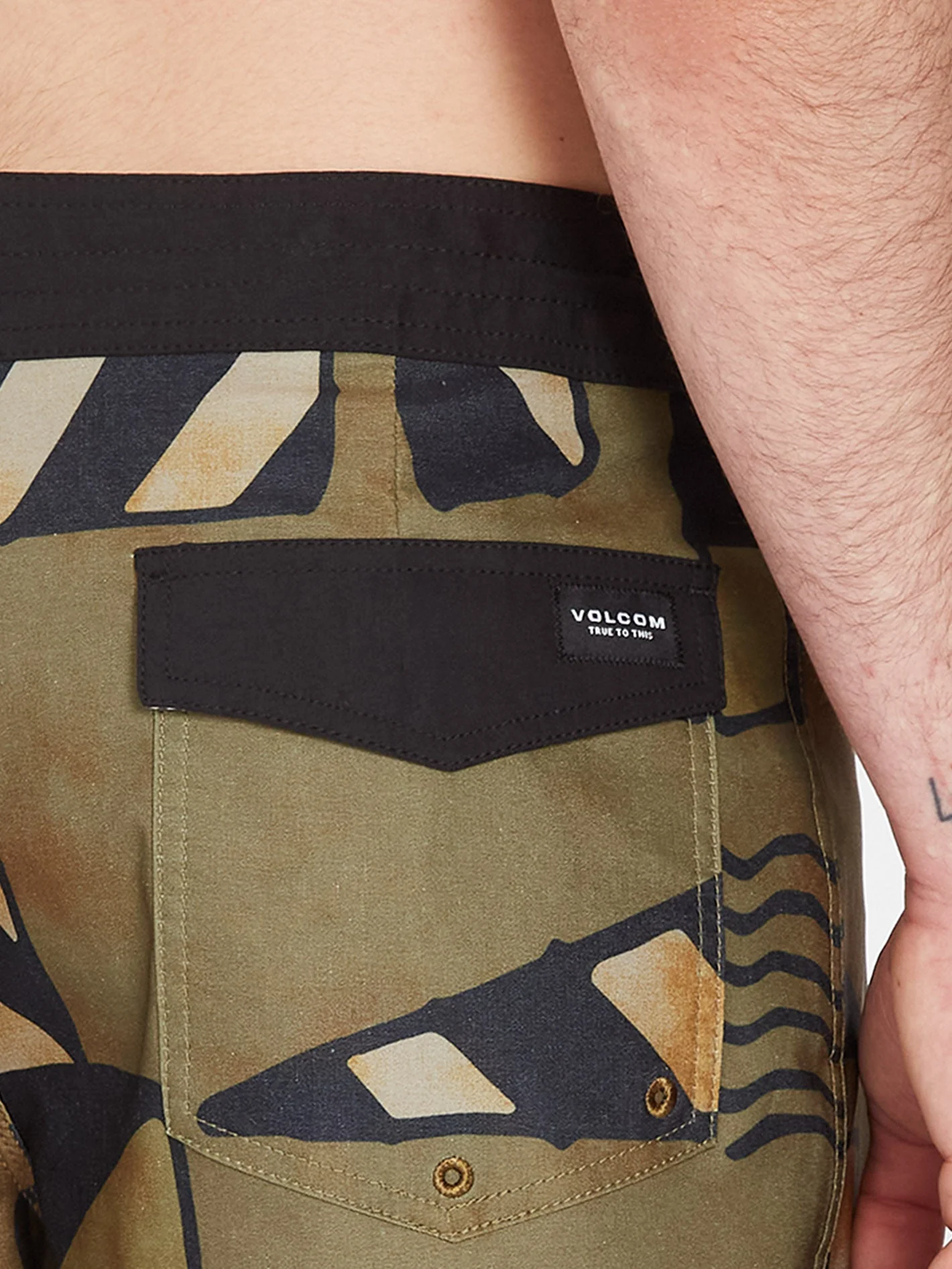 Boardshort Geo Stoney 19" - SERVICE GREEN - Image 6