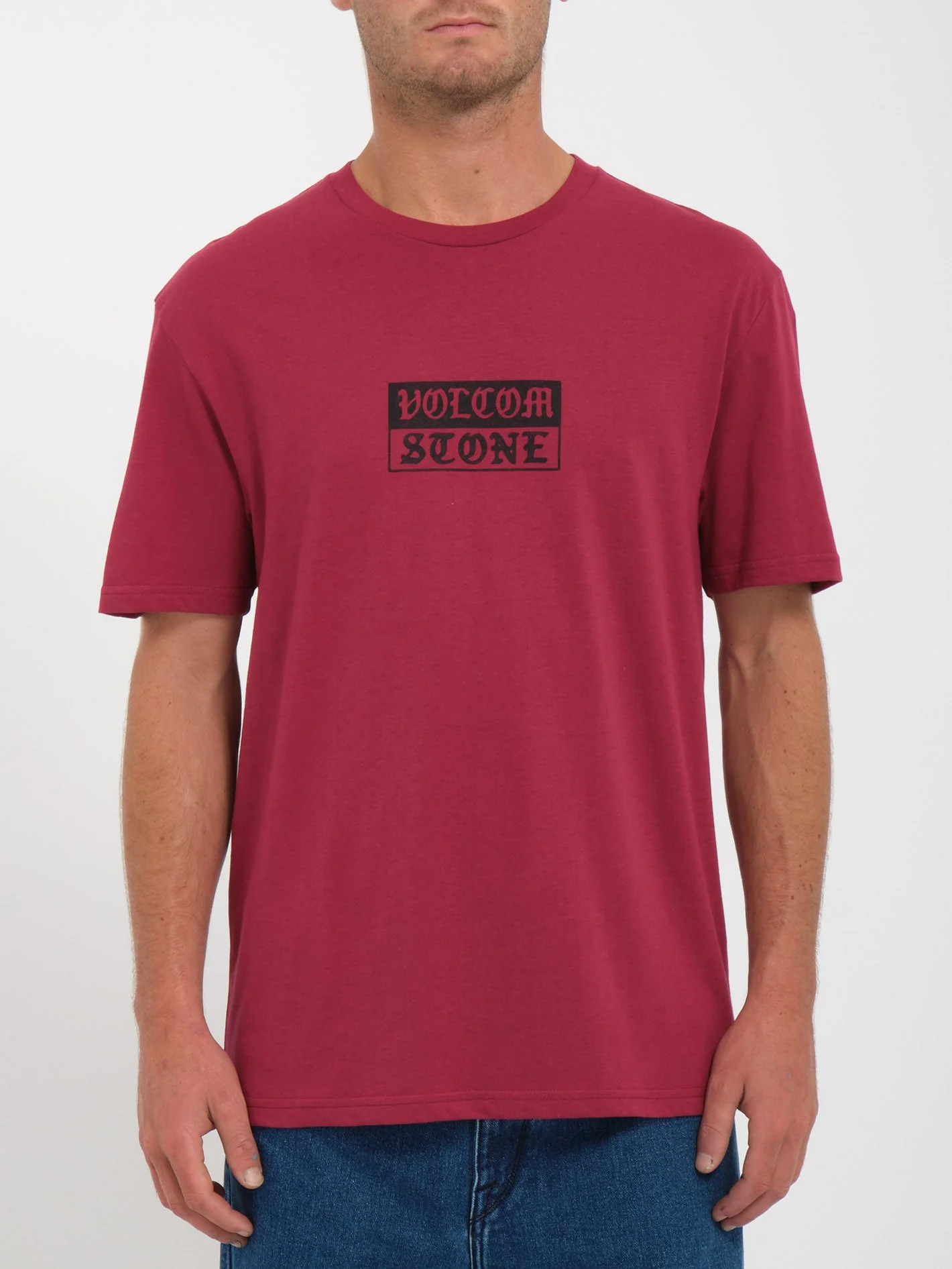 T-shirt Globstok - WINE - Image 3