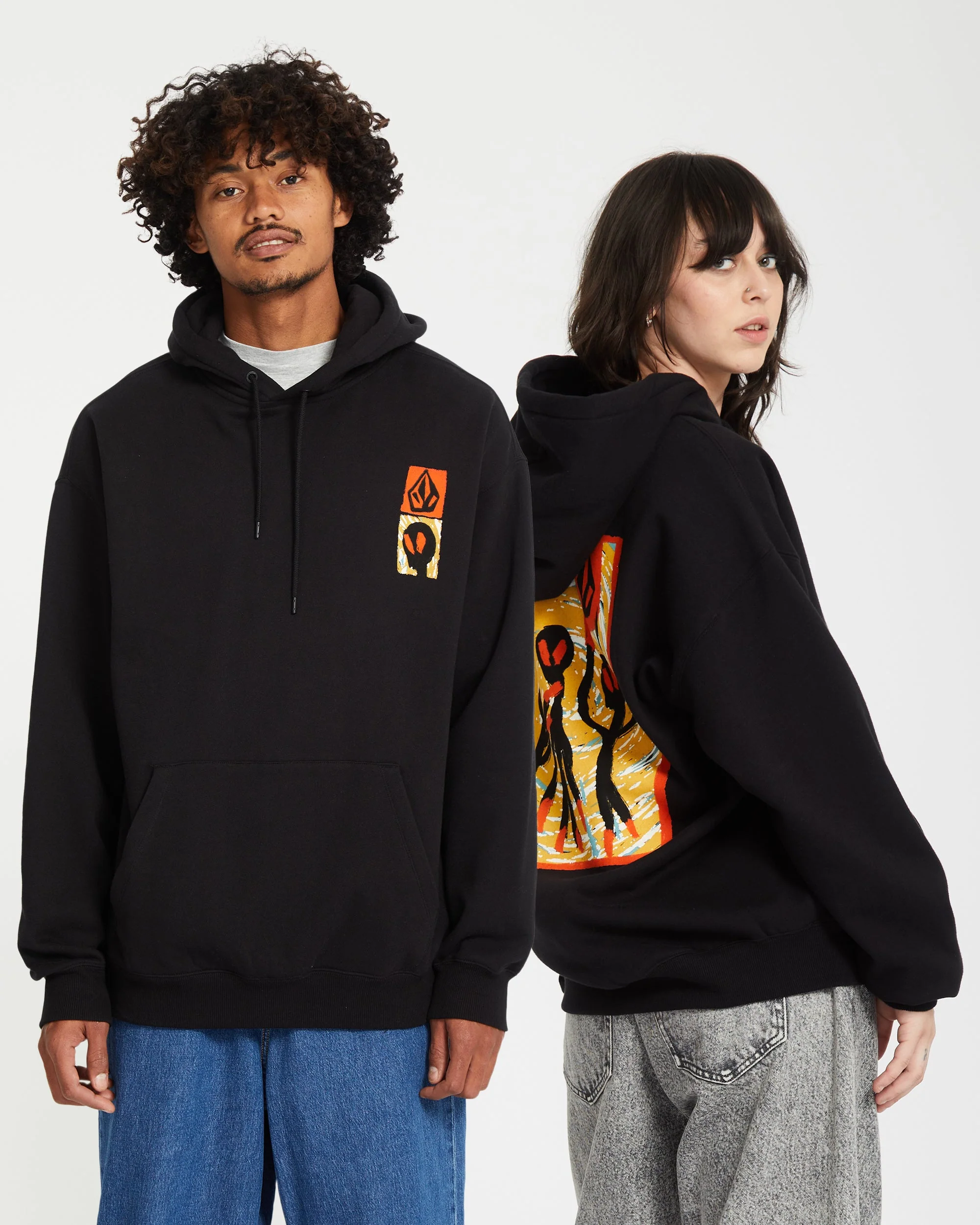 Sweat à Capuche Gonyvaders - BLACK