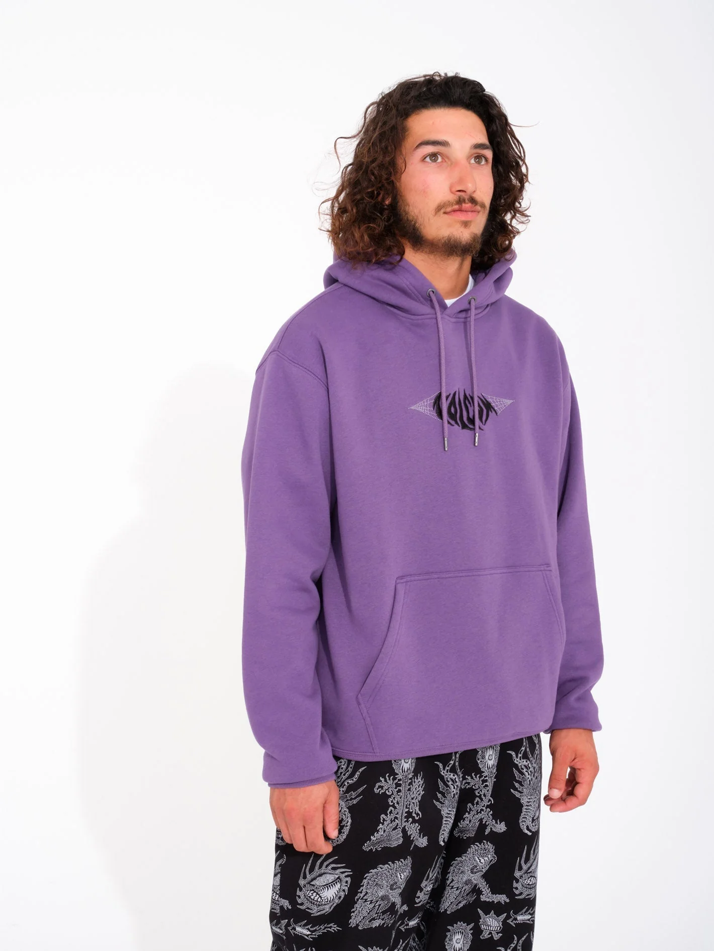 Sweat à capuche Gothstone - DEEP PURPLE - Image 3