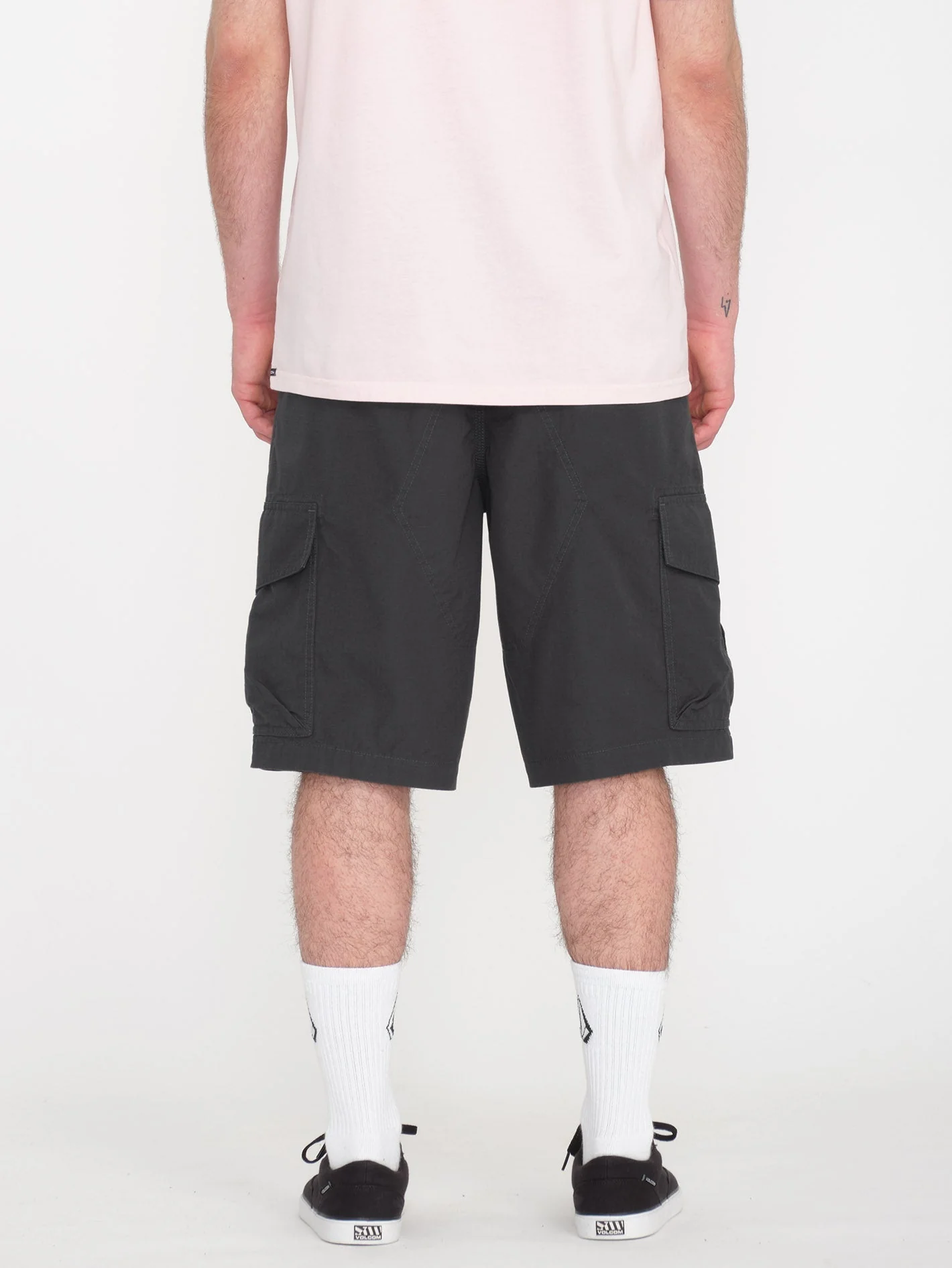 Short cargo Grande Barracks 22" - BLACK ASPHALT - Image 2