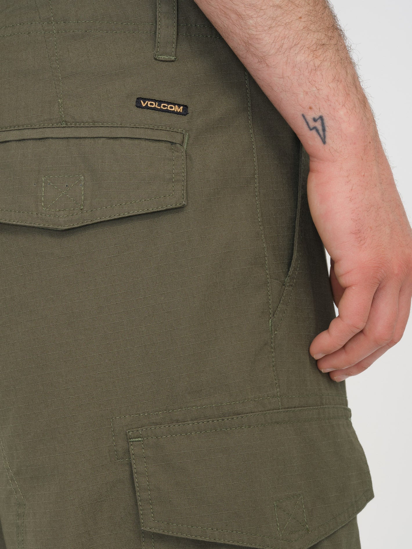 Pantalon cargo Grande Barracks - WINTERMOSS - Image 4