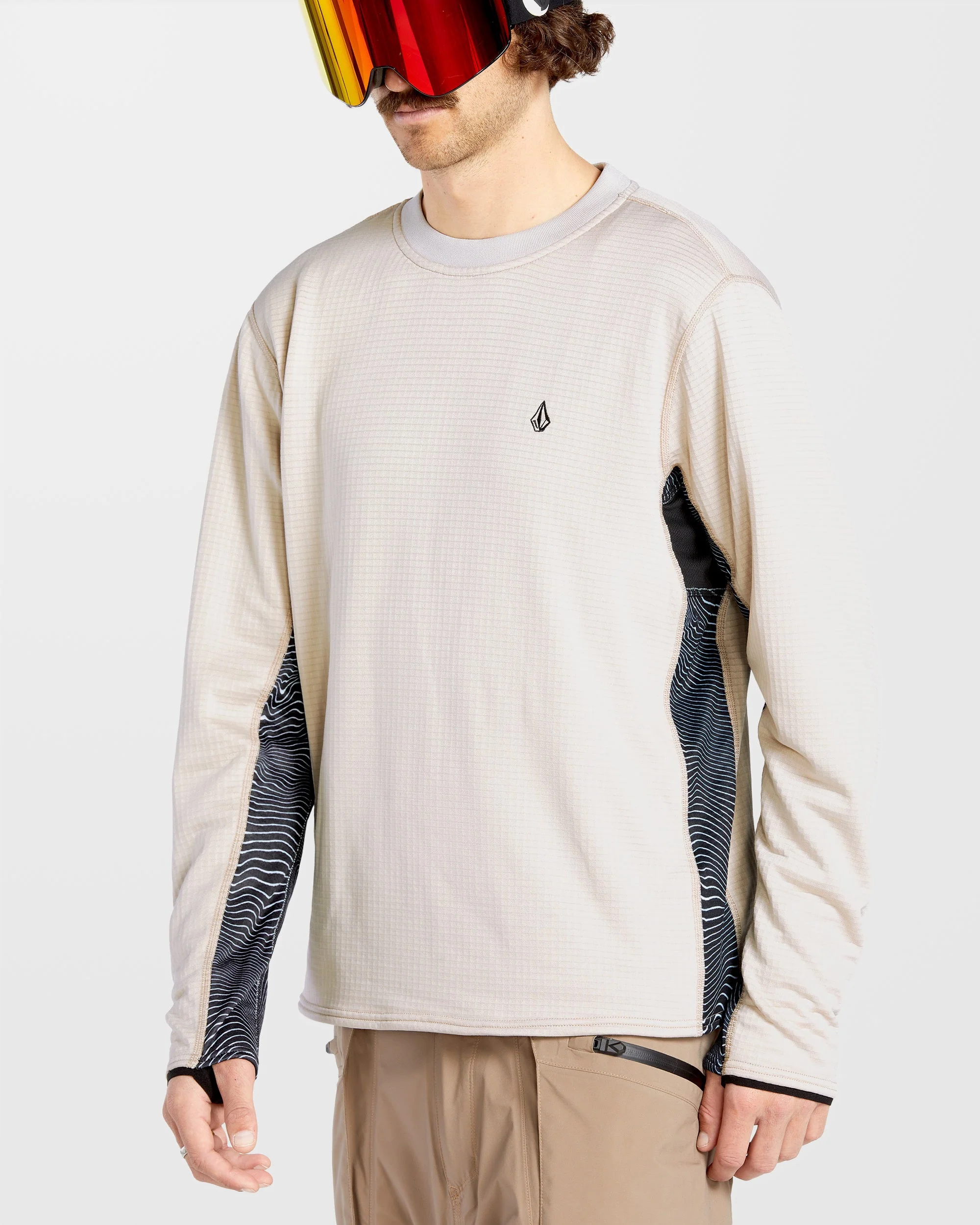 Sweat Gridlock Fleece - Stone - Image 5