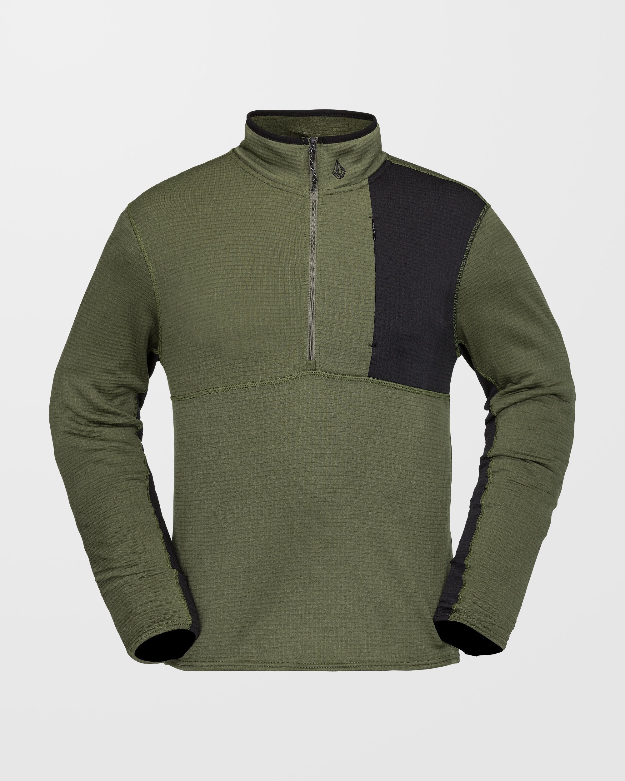 Sweat Gridlock Second Layer Fleece - Ivy - Image 2