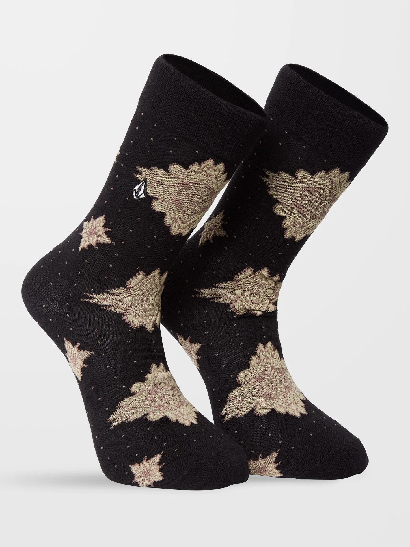 Chaussettes Grit Mandala - NEW BLACK