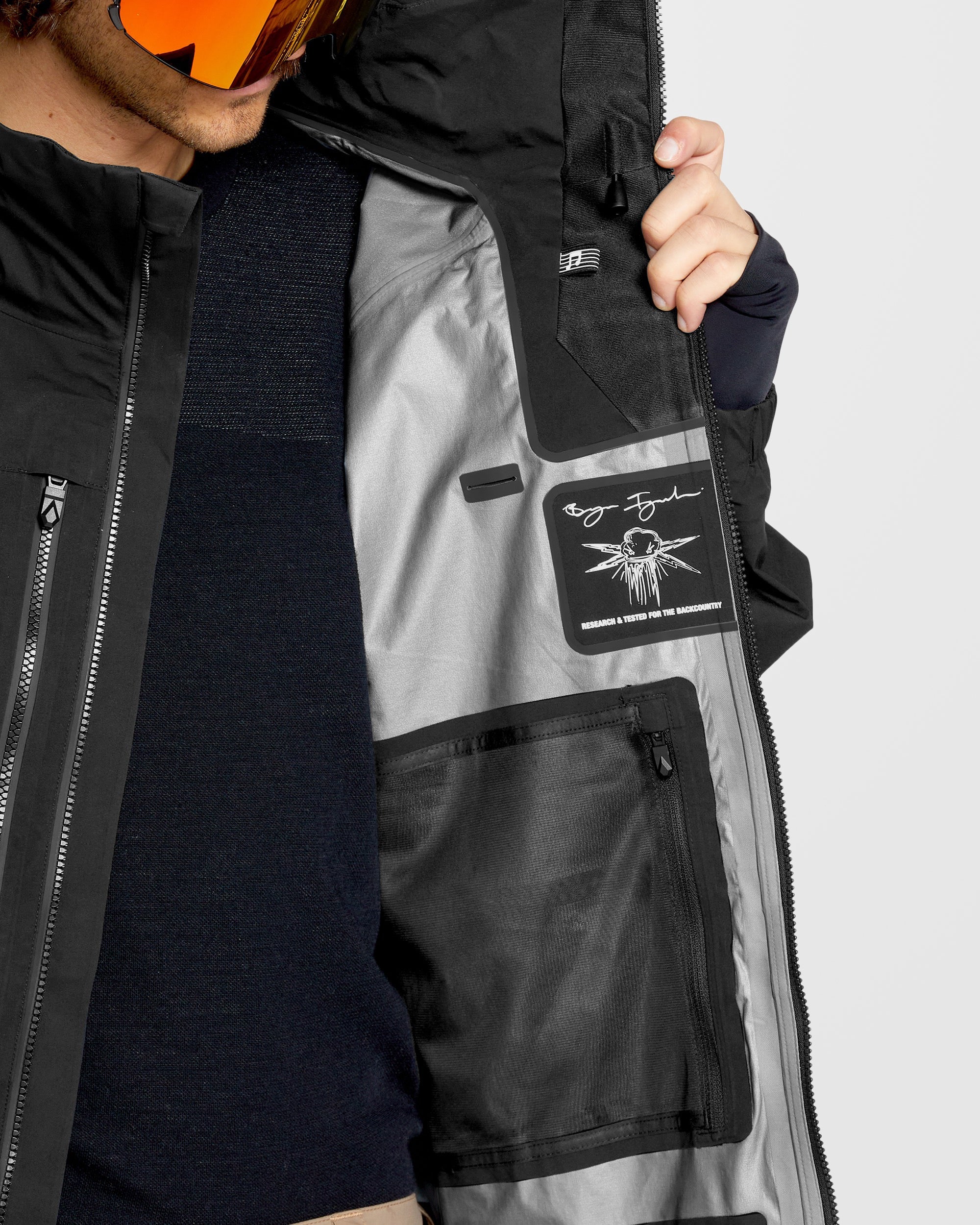 Veste Guch Stretch Gore-Tex - Black - Image 14