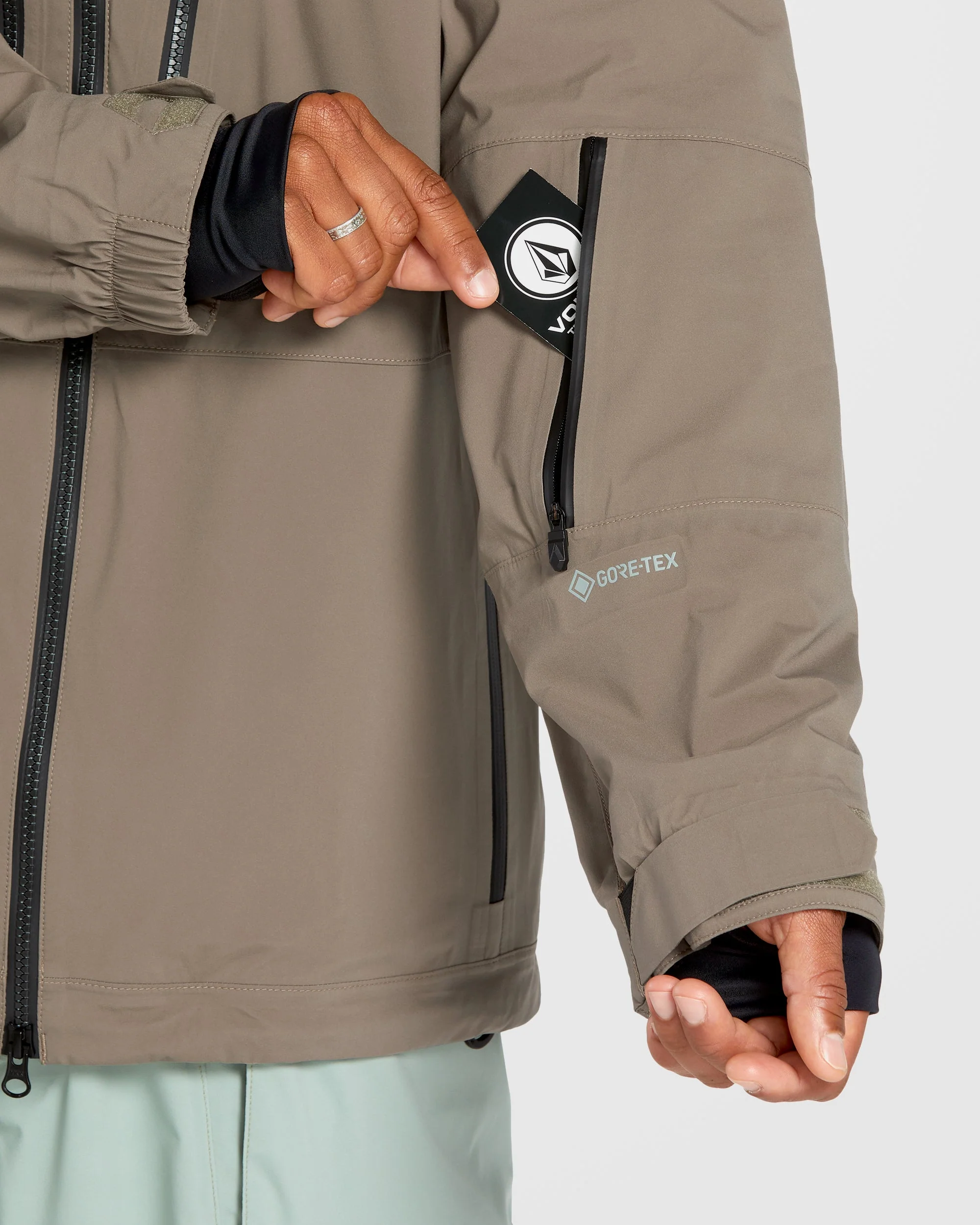 Veste Guch Stretch Gore-Tex - Chestnut Brown - Image 8