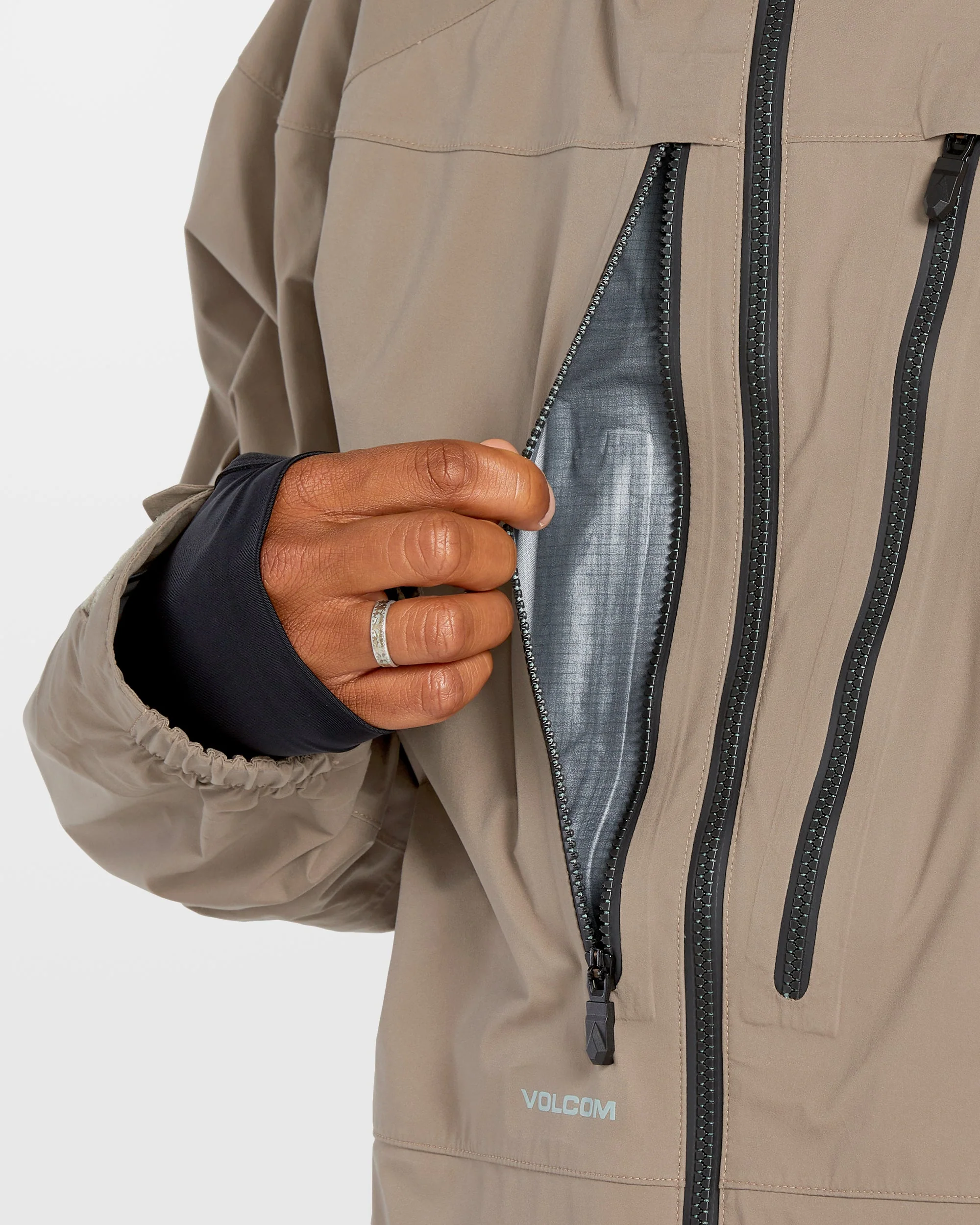 Veste Guch Stretch Gore-Tex - Chestnut Brown - Image 9