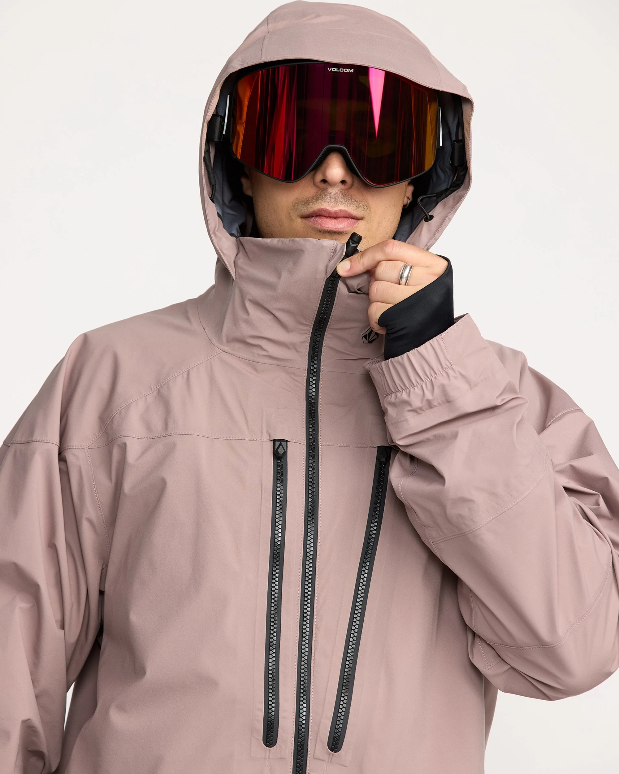 Veste Gore-tex Guch Stretch - Mauve - Image 6