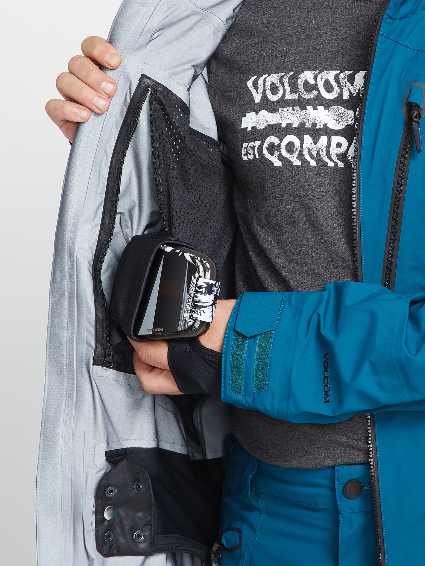 Veste de snow Guch Stretch Gore-Tex - Slate Blue - Image 19