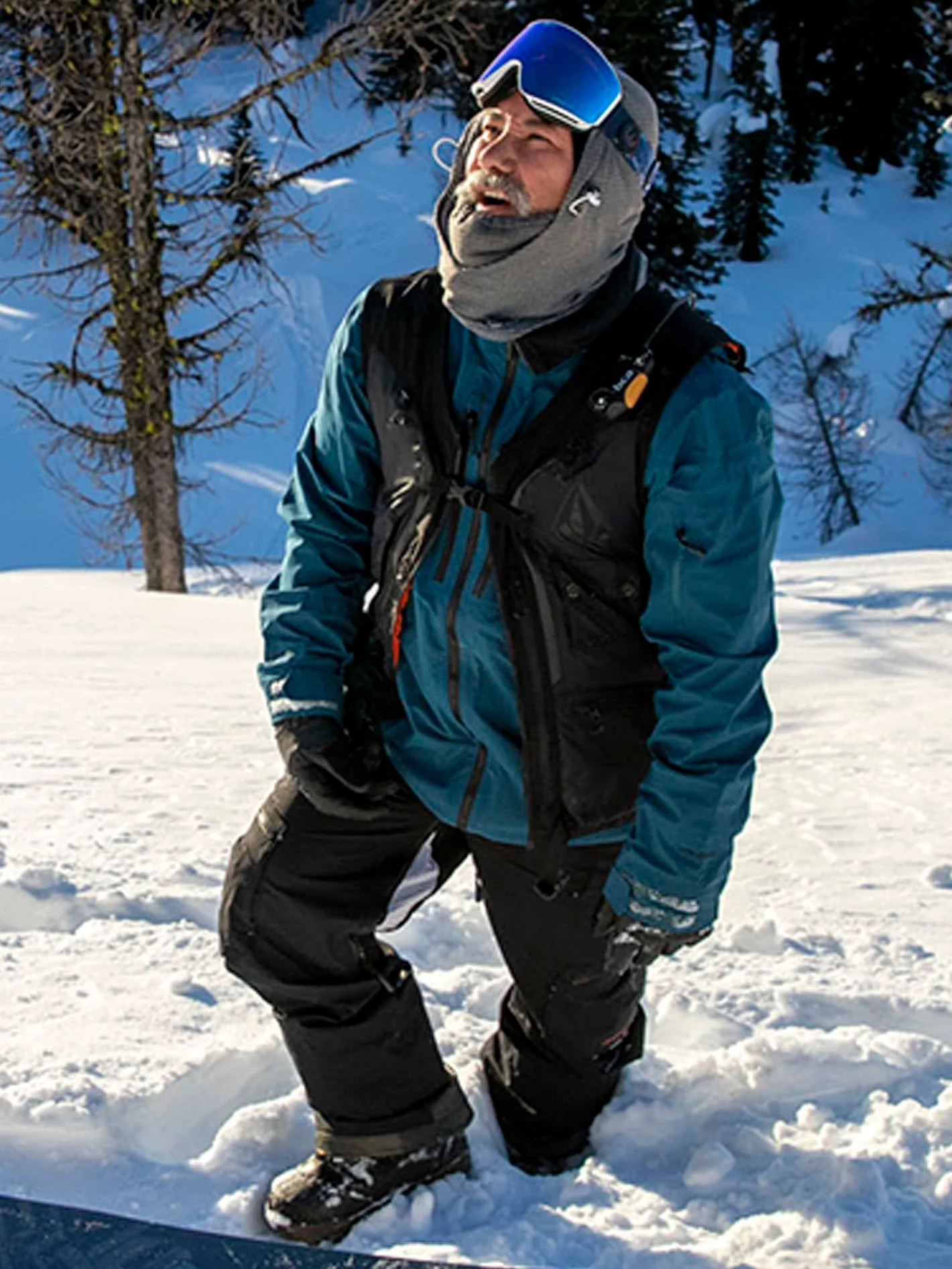 Veste de snow Guch Stretch Gore-Tex - Slate Blue - Image 3