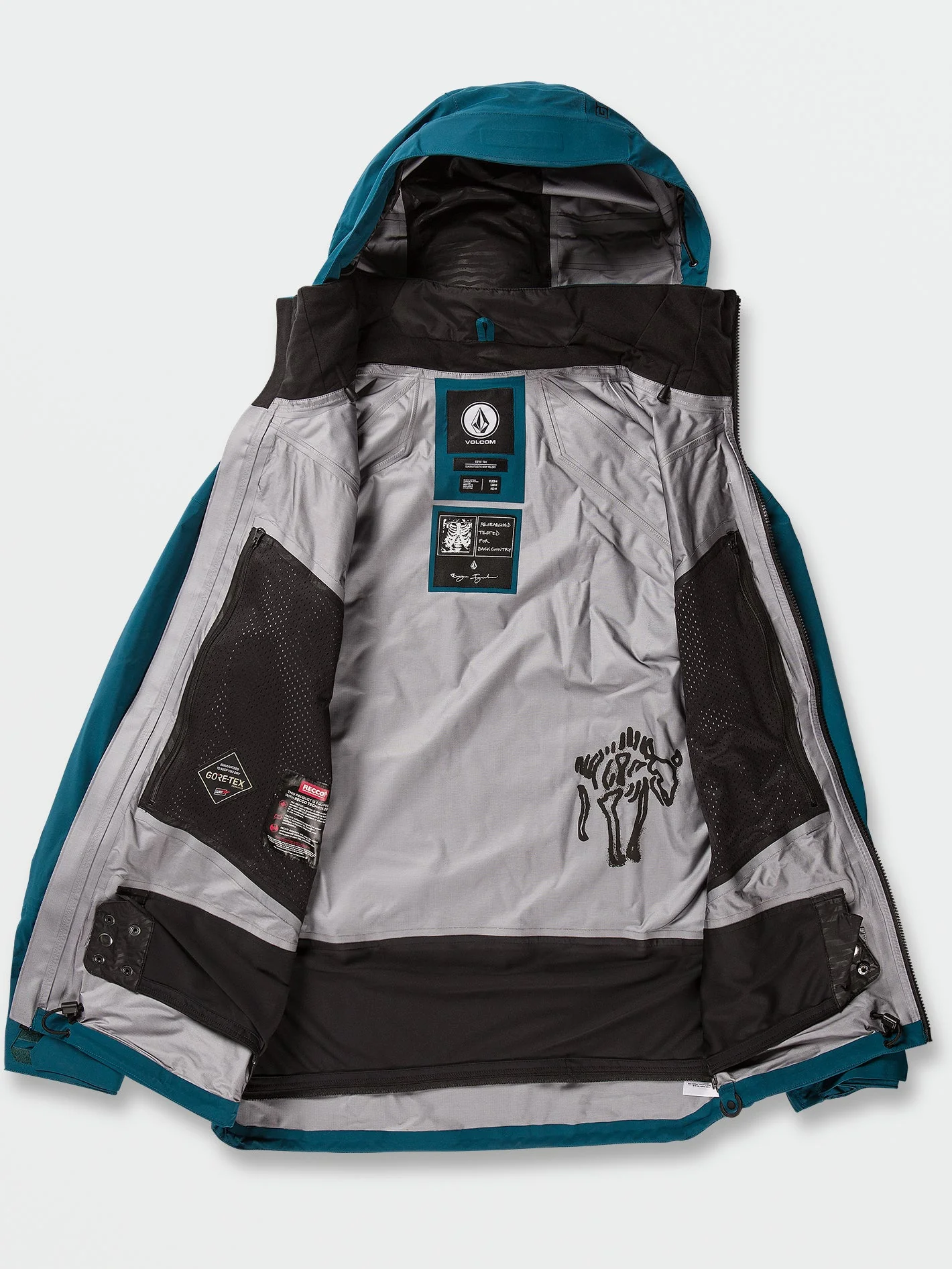 Veste de snow Guch Stretch Gore-Tex - Slate Blue - Image 6