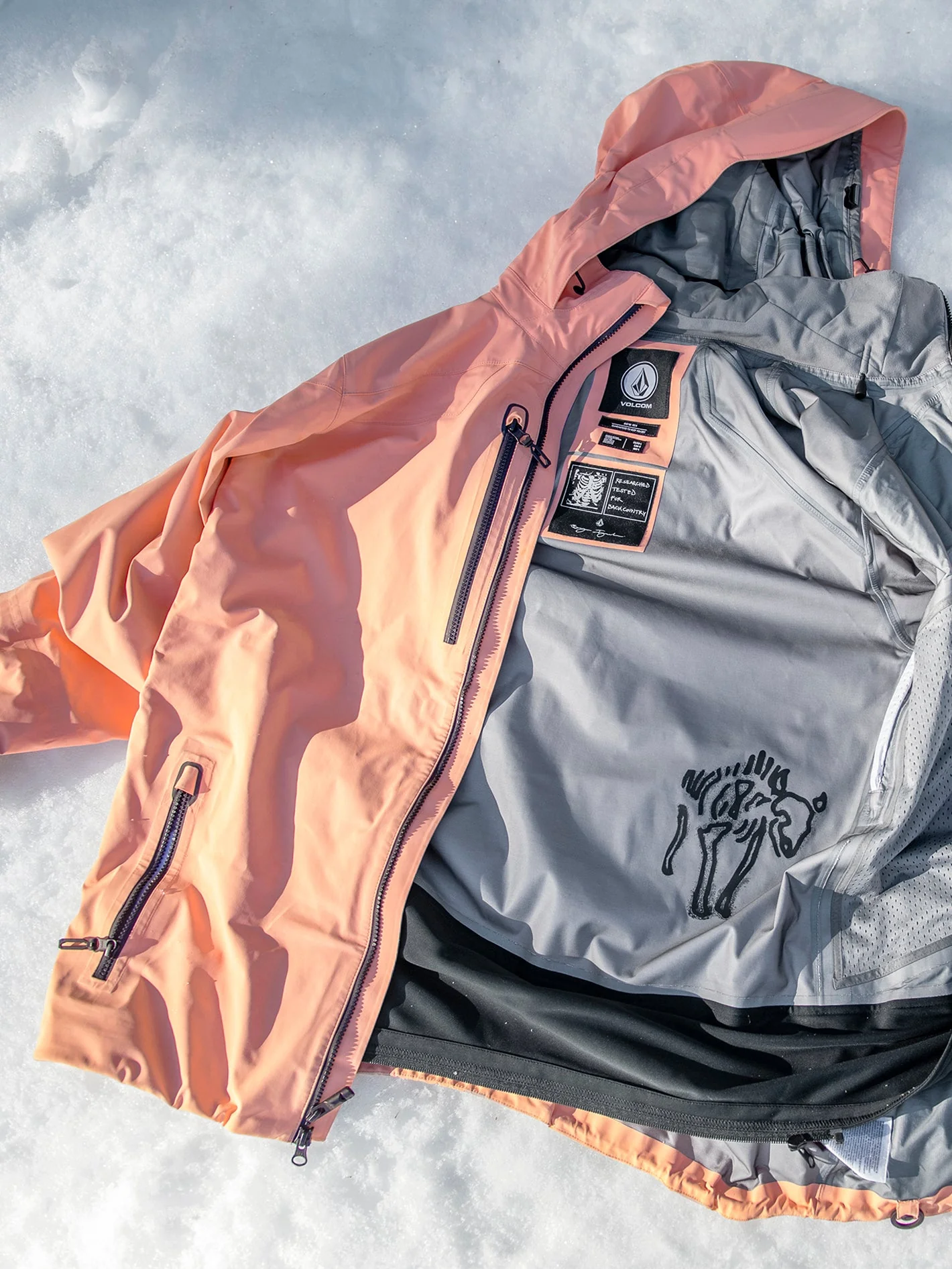 Veste Stretch Gore-Tex Guch - PEACH - Image 19