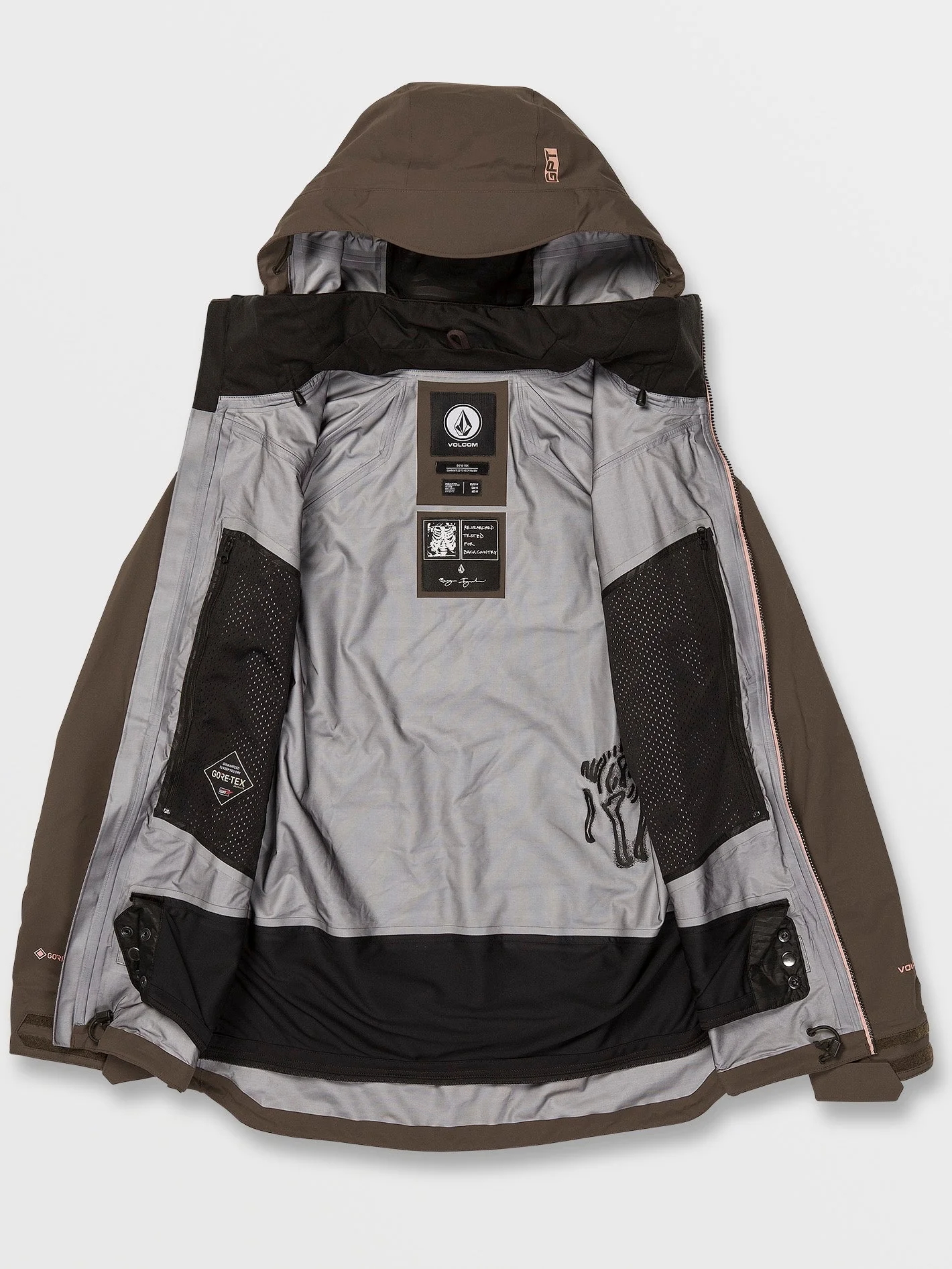 Veste Stretch Gore-Tex Guch - BROWN - Image 3