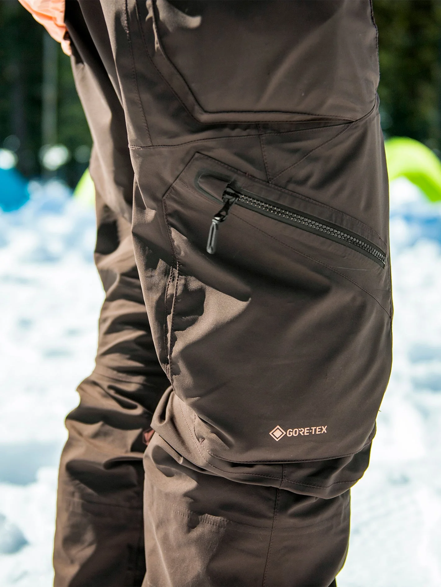 Pantalon Stretch Gore-Tex Guch  - BROWN - Image 3