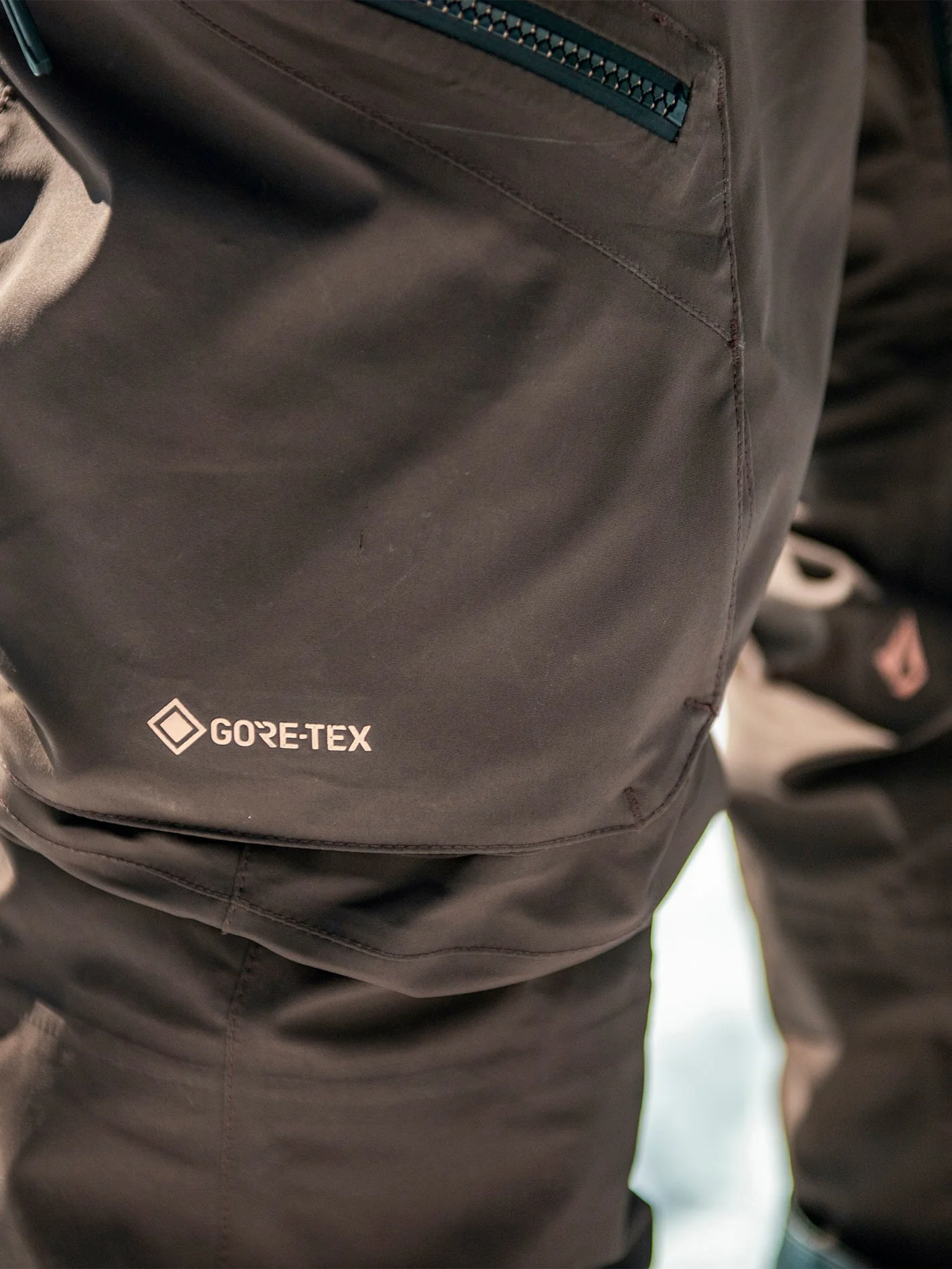 Pantalon Stretch Gore-Tex Guch  - BROWN - Image 5