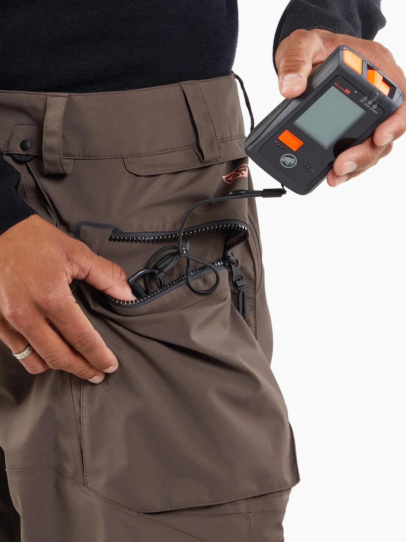Pantalon Stretch Gore-Tex Guch  - BROWN - Image 7