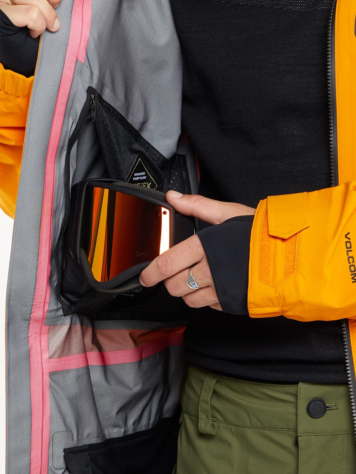 Veste Gore-Tex Guide - GOLD - Image 12