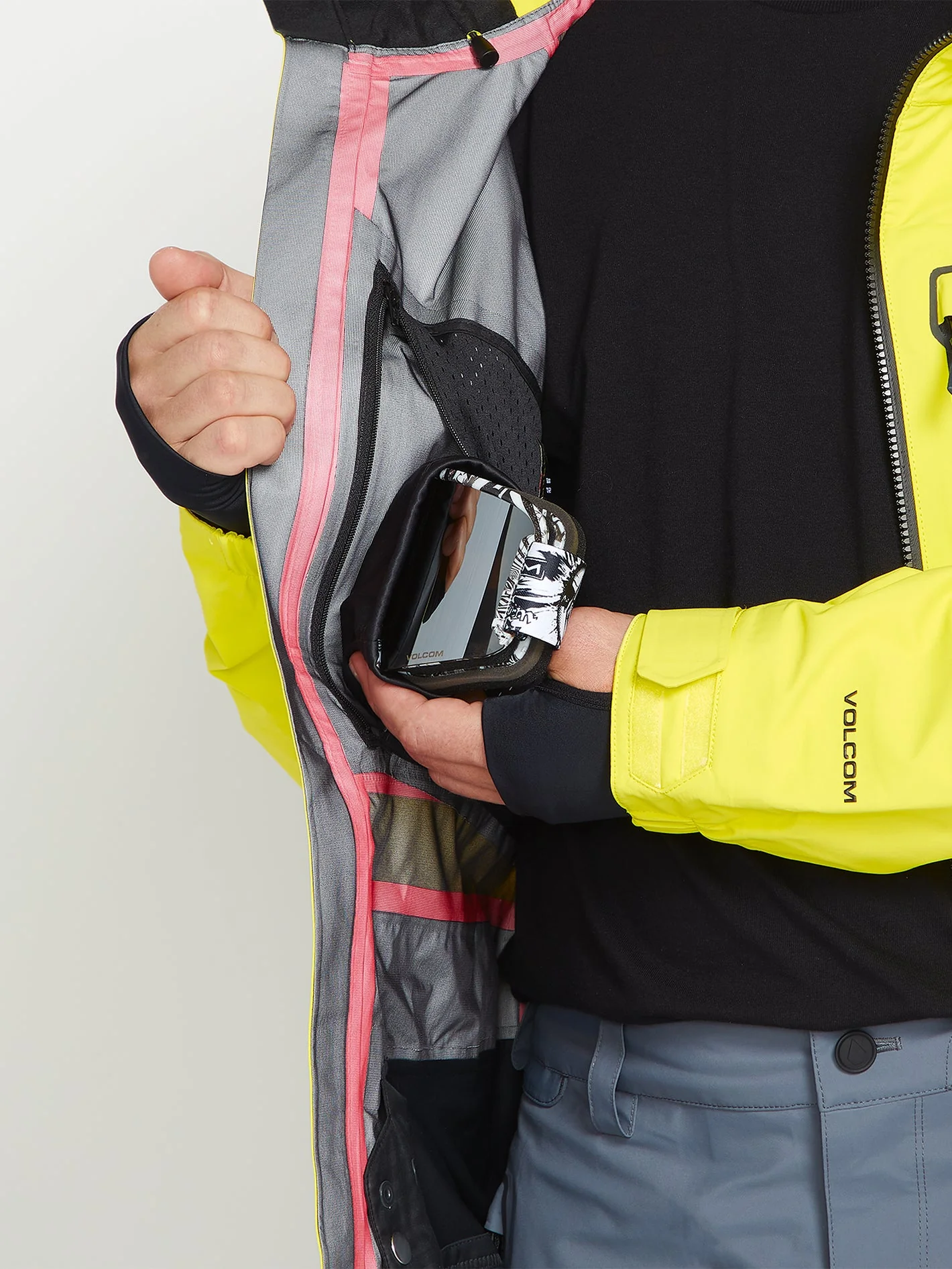 Veste de snow Guide Gore-Tex - Citron - Image 17