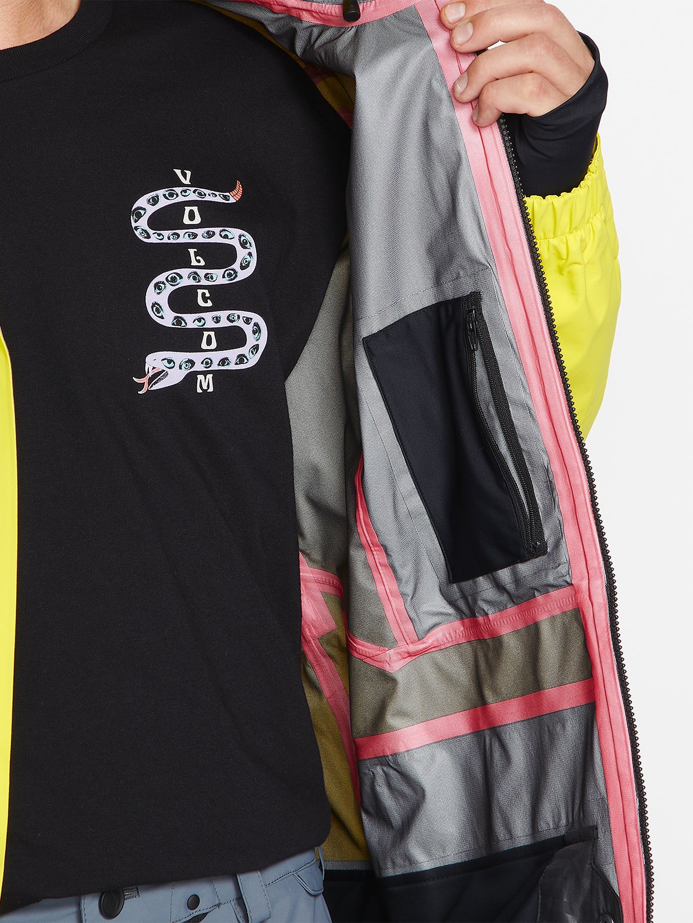Veste de snow Guide Gore-Tex - Citron - Image 18