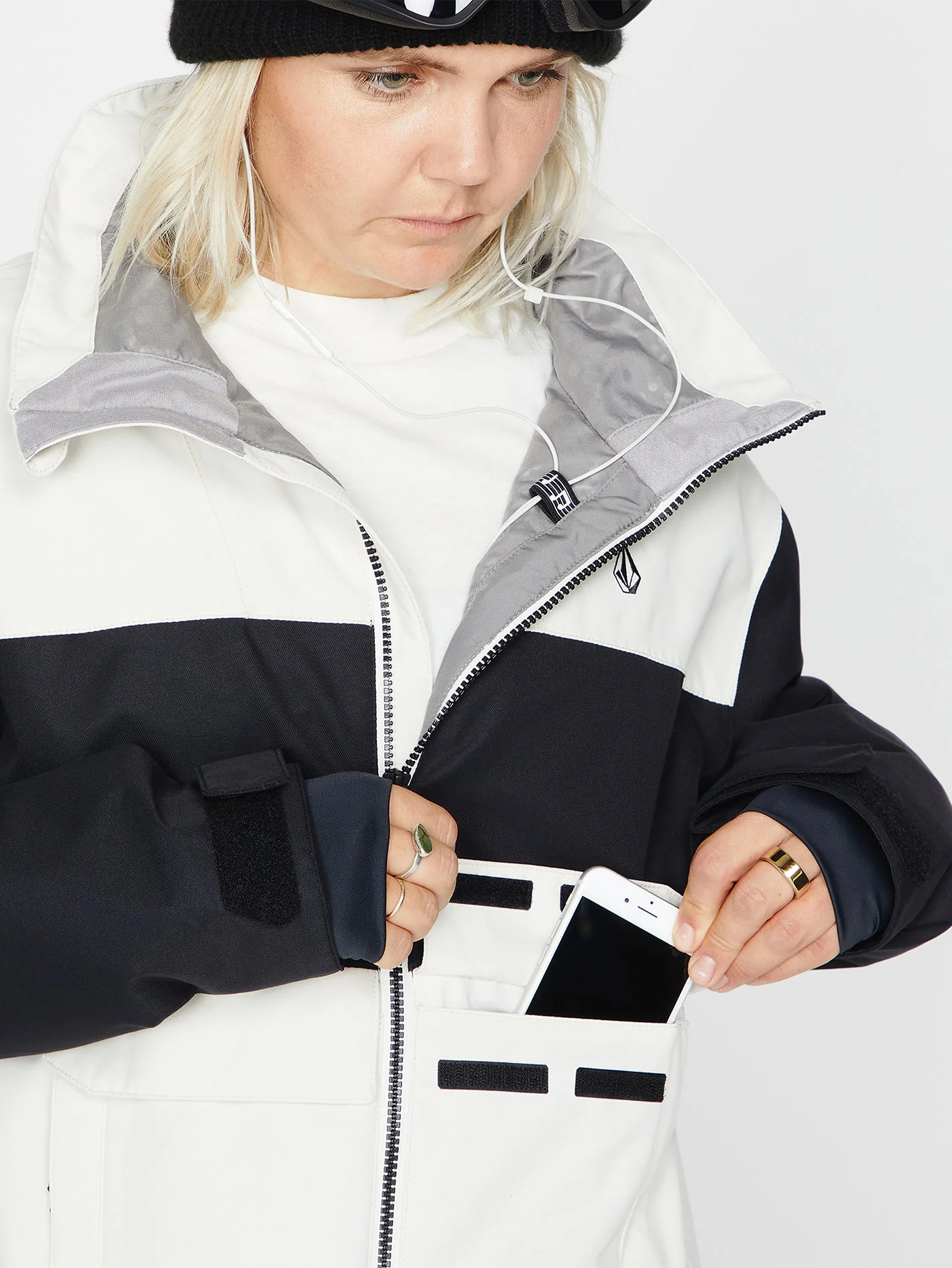 Veste de snow Hailynn - Off White - Image 6